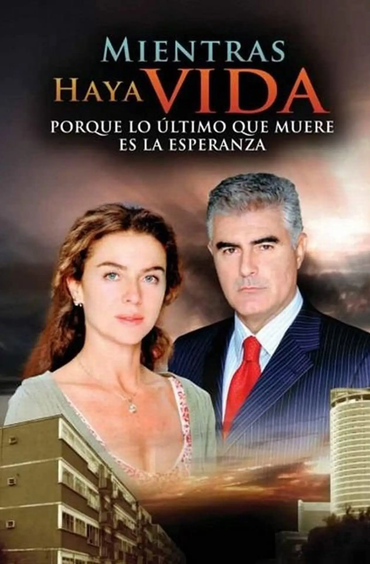 Series poster "Mientras haya vida"