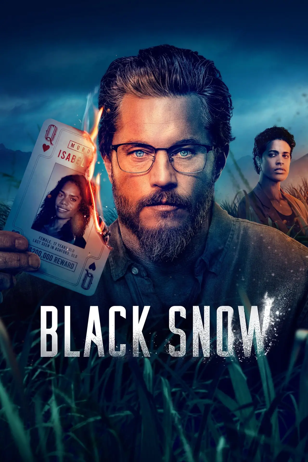 Series poster "Black Snow"