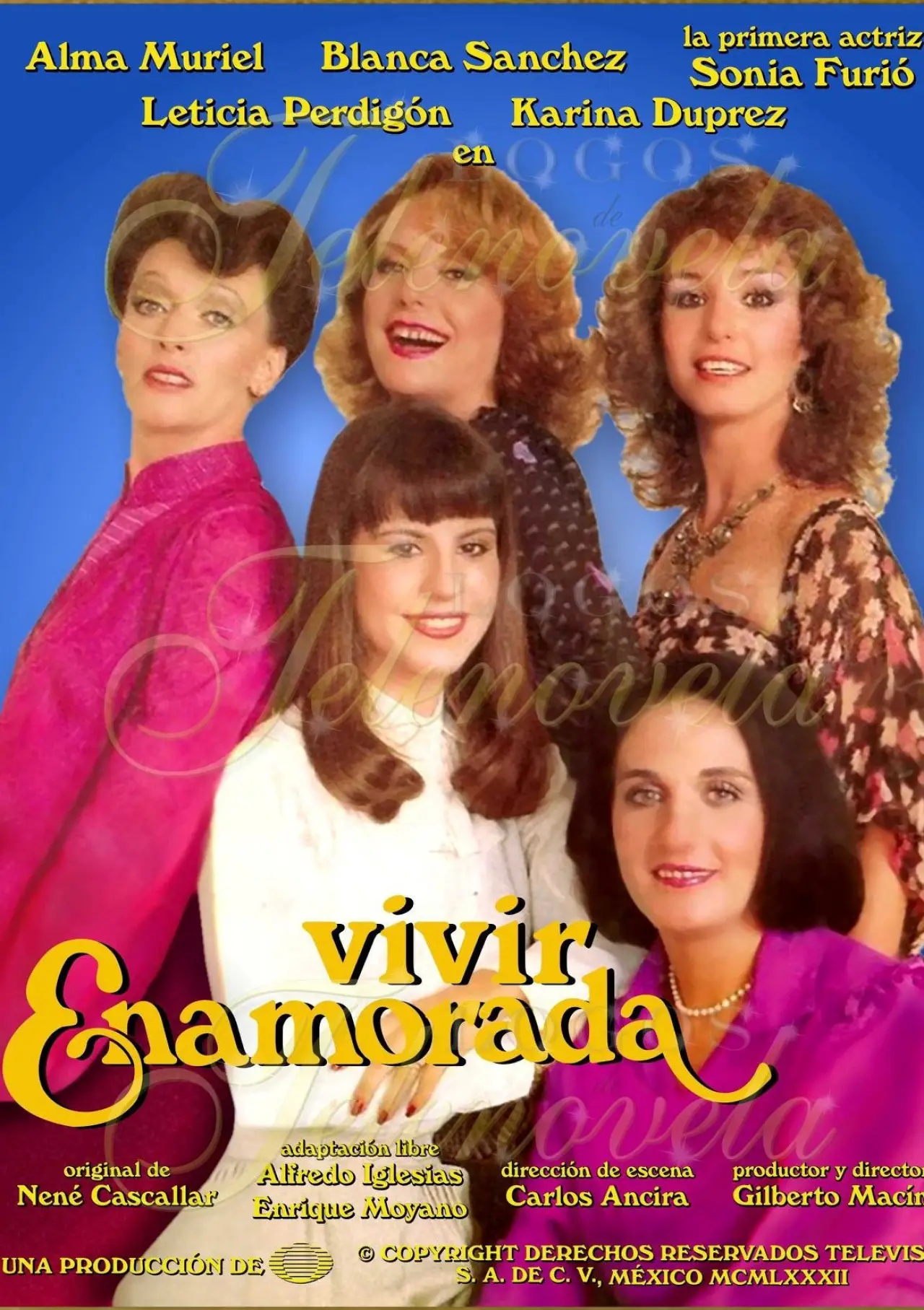 Series poster "Vivir enamorada"