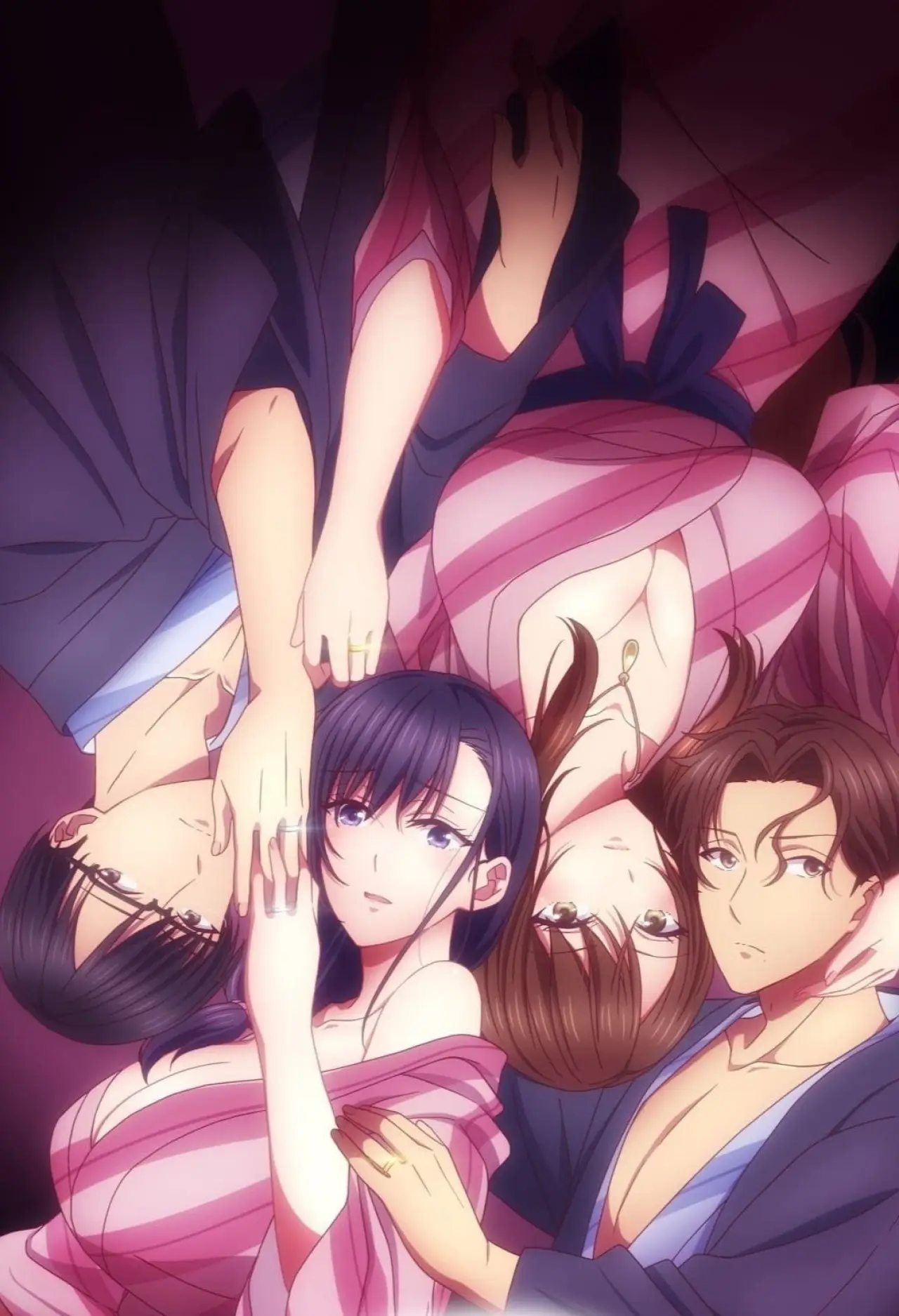 Series poster "Fufu Kokan: Modorenai Yoru"