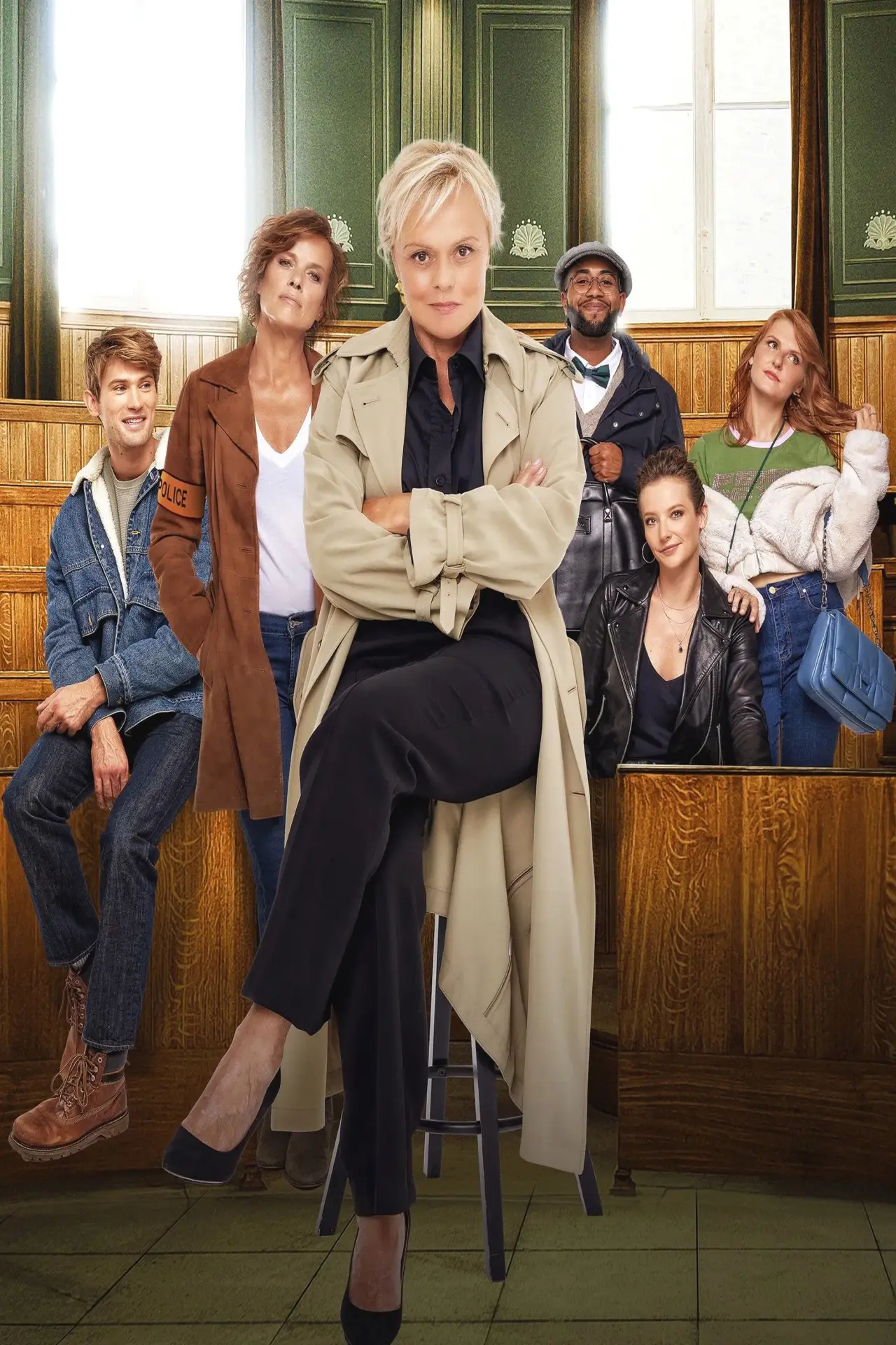 Series poster "Master Crimes"