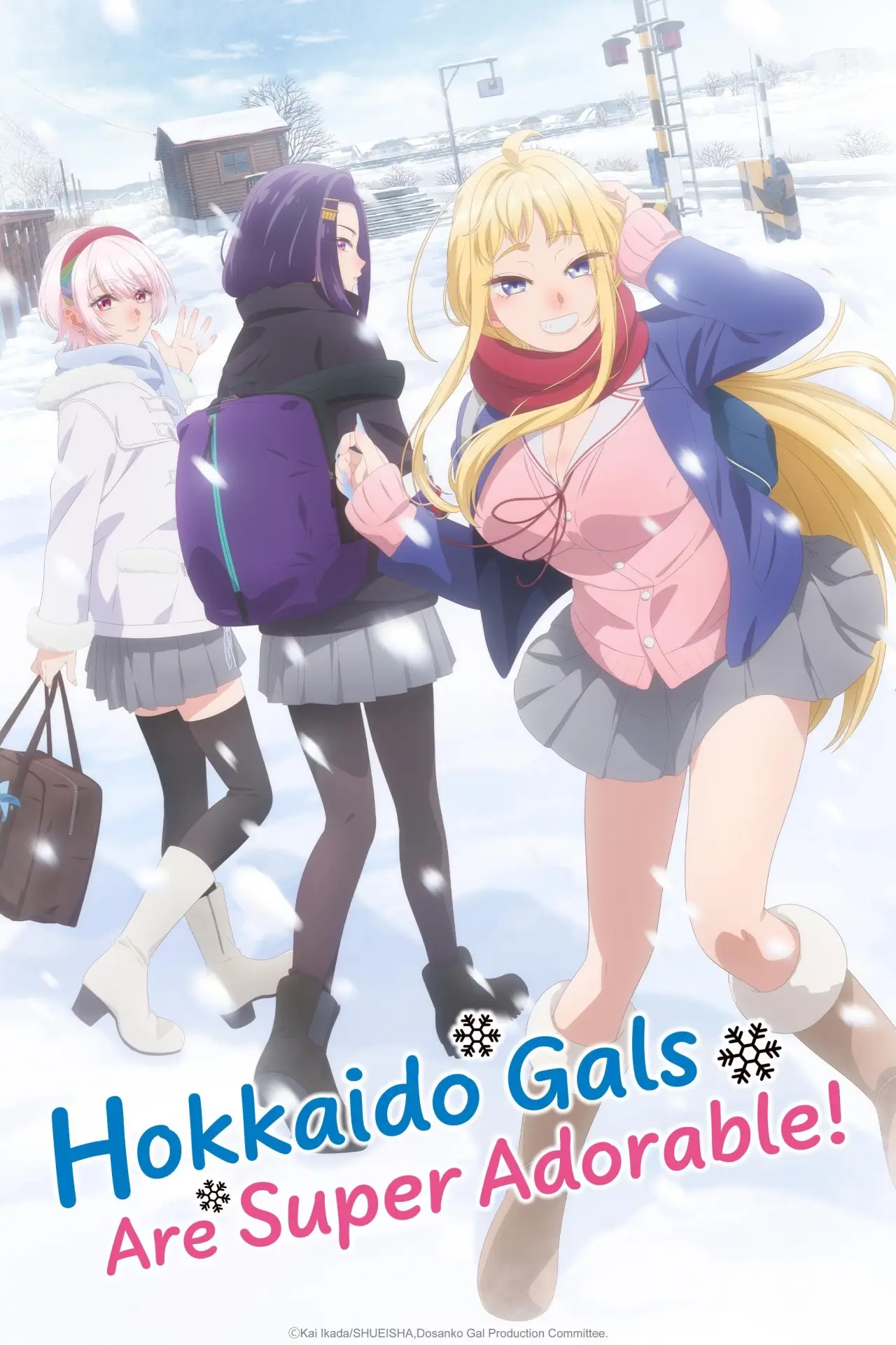 Series poster "Hokkaido Gals Are Super Adorable!"