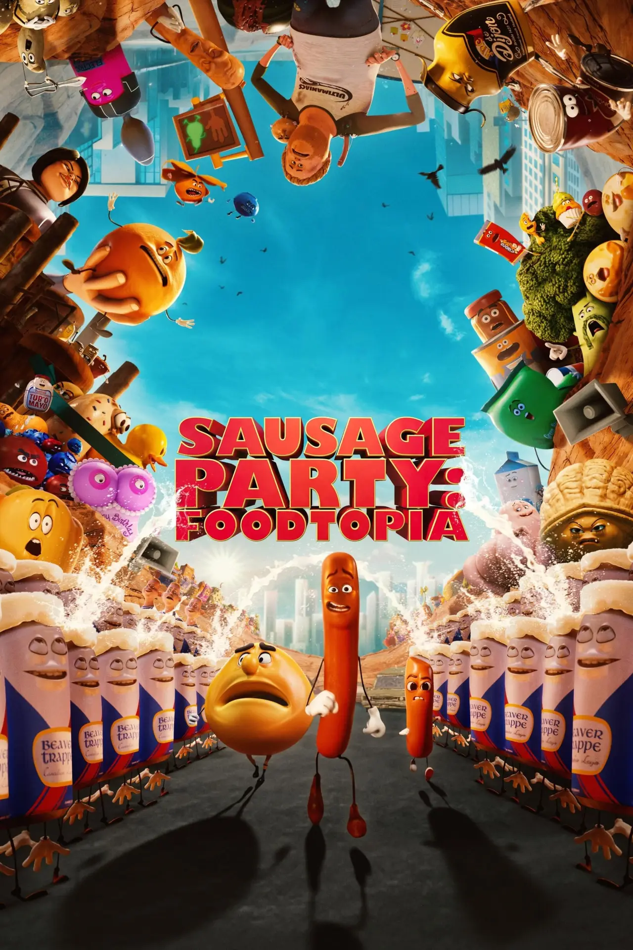 Постер к сериалу "Sausage Party: Foodtopia"