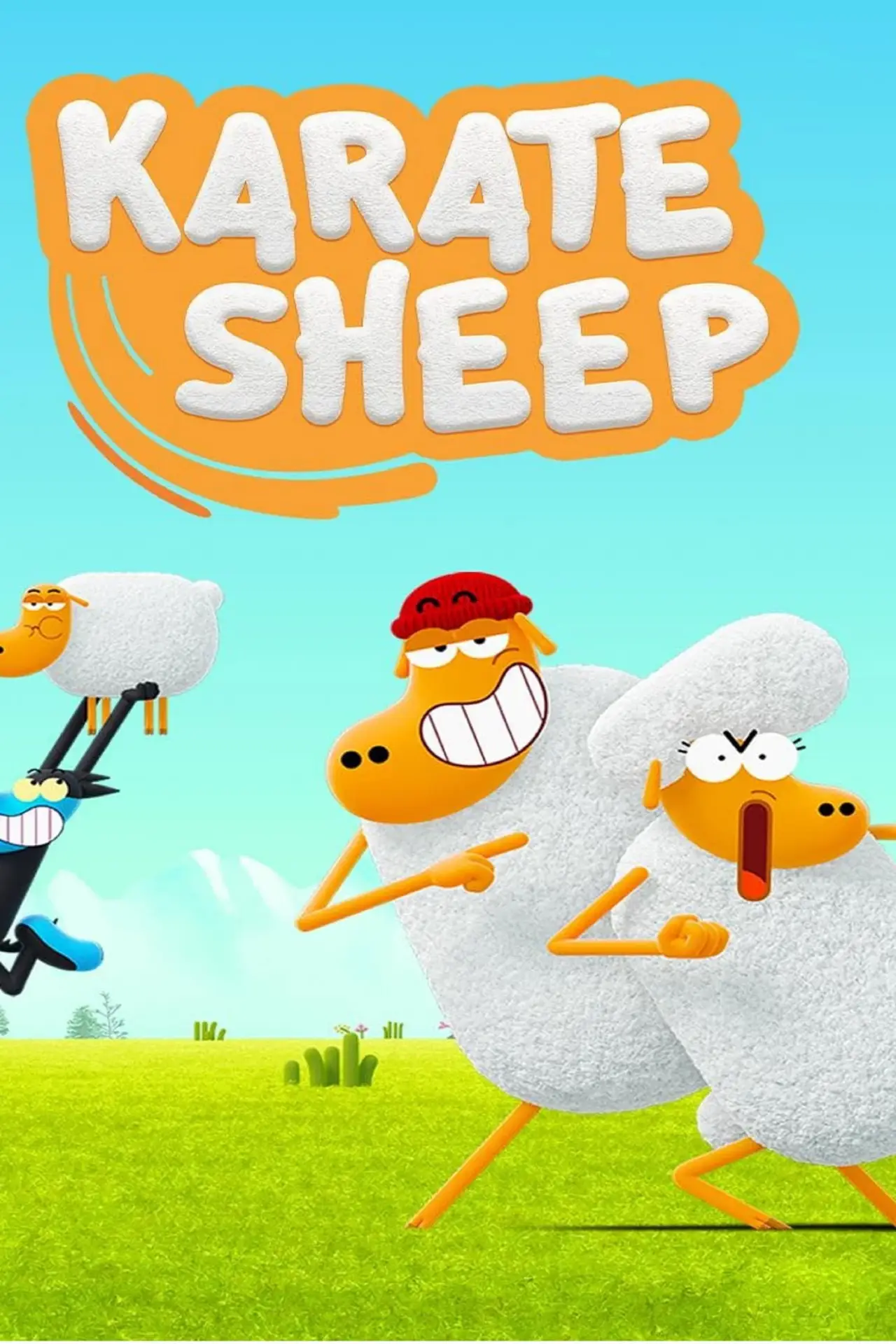 Series poster "Karate Sheep"