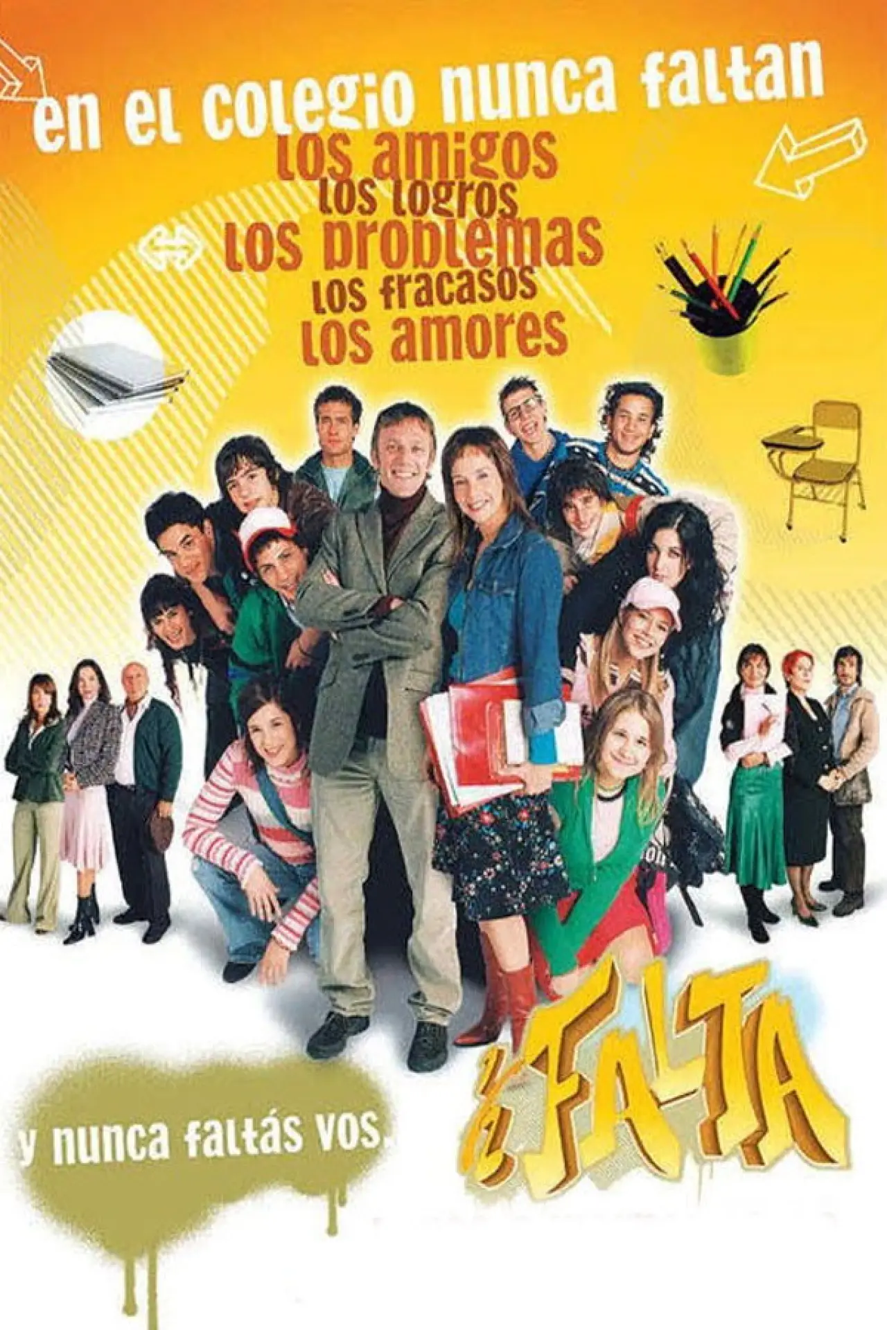 Series poster "½ falta"