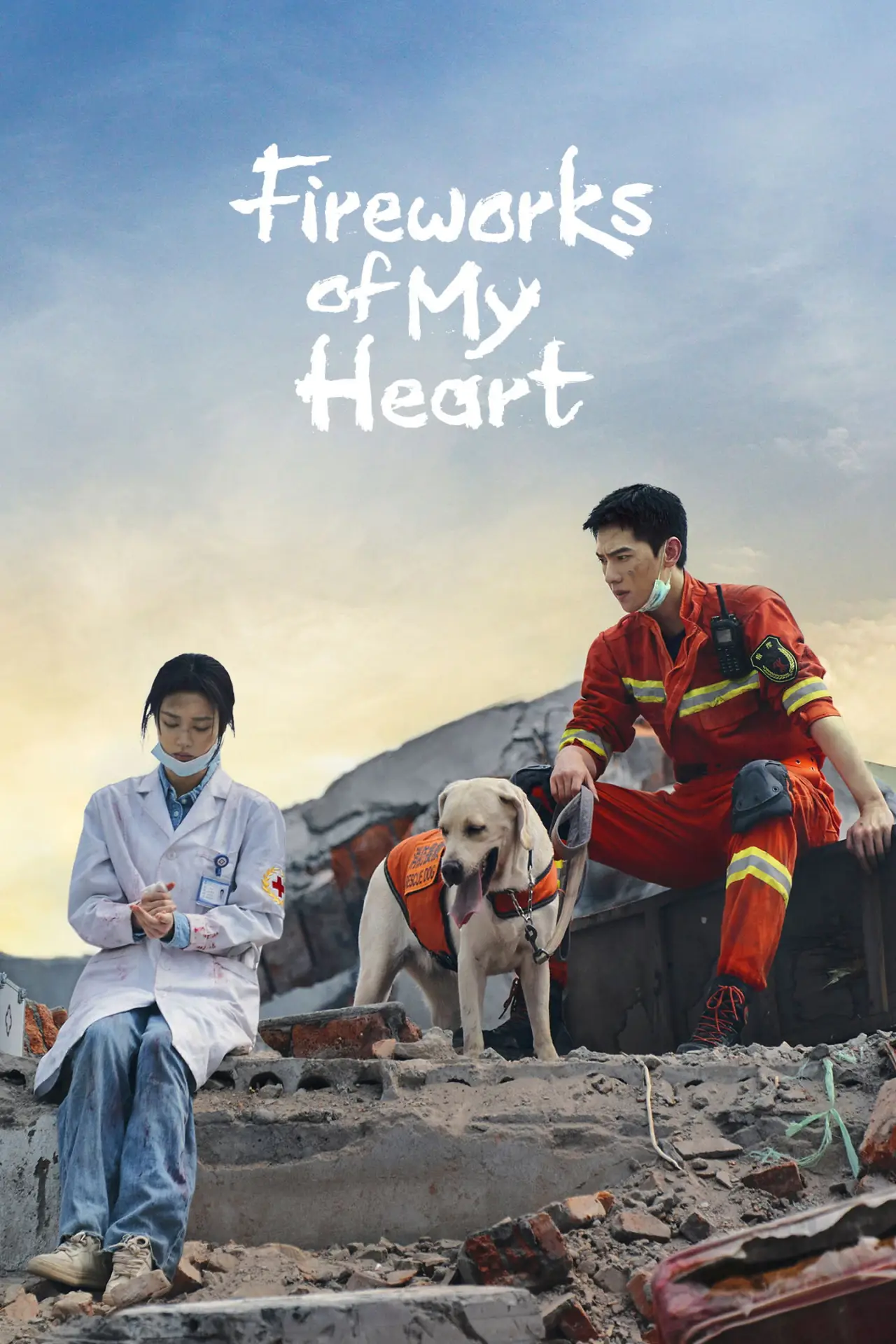 Series poster "Fireworks of My Heart"