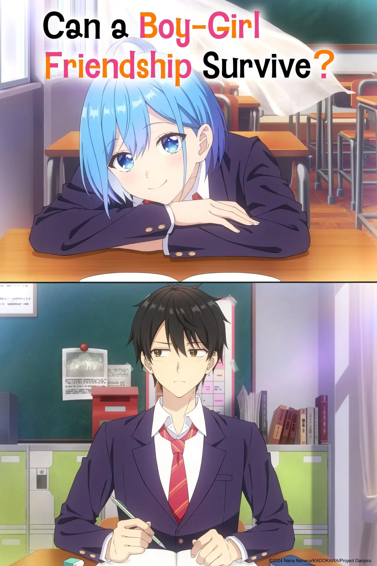 Постер к сериалу "Can a Boy-Girl Friendship Survive?"