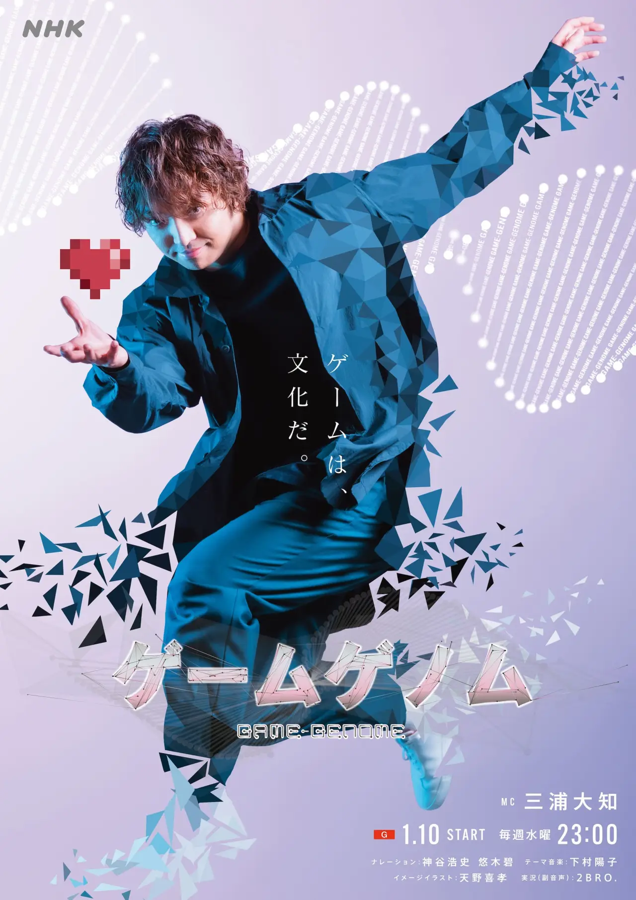 Series poster "GAME GENOME"