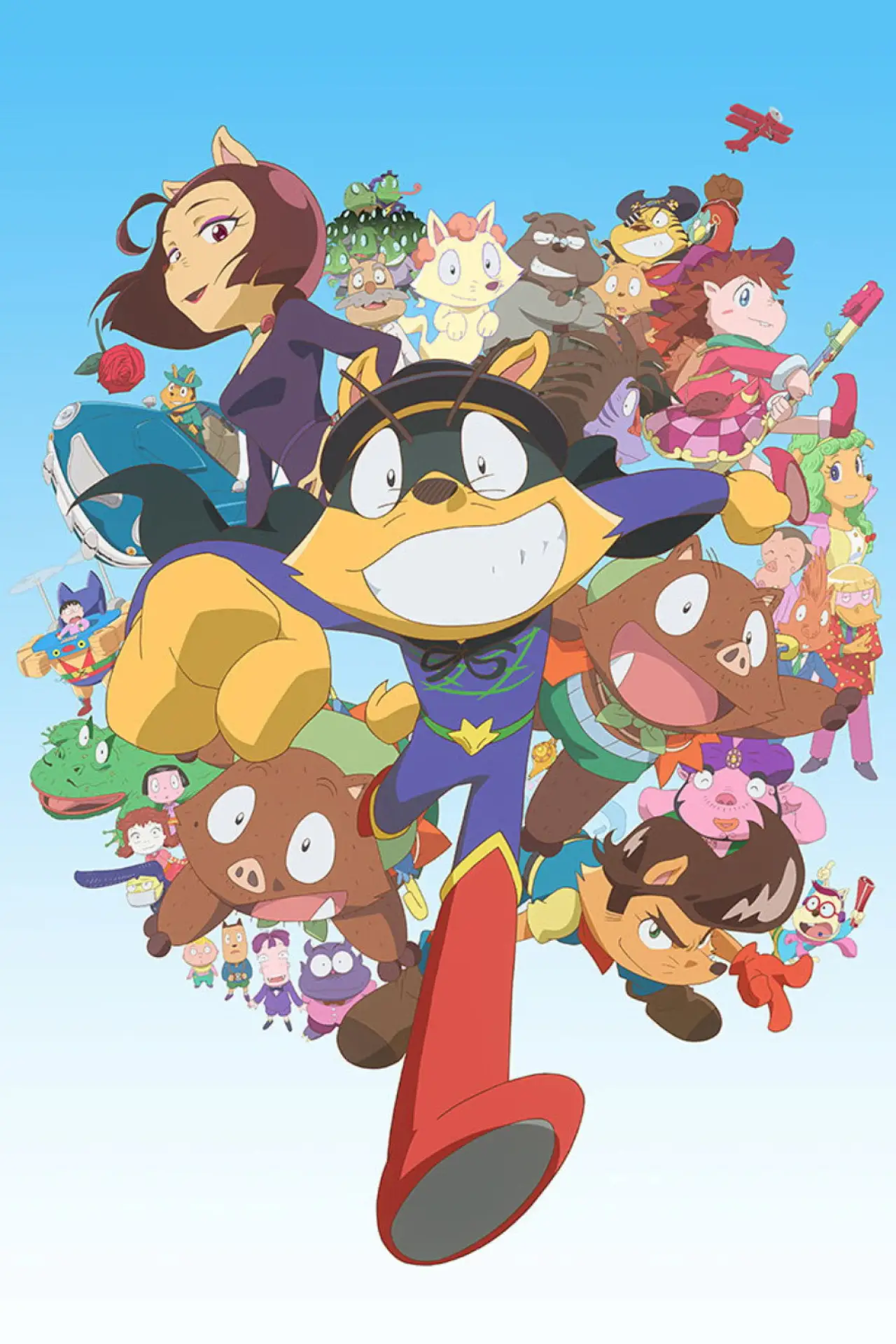 Series poster "Motto! Majime ni Fumajime Kaiketsu Zorori"
