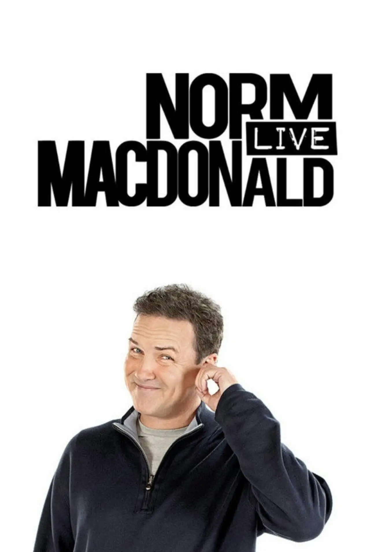 Series poster "Norm Macdonald Live"