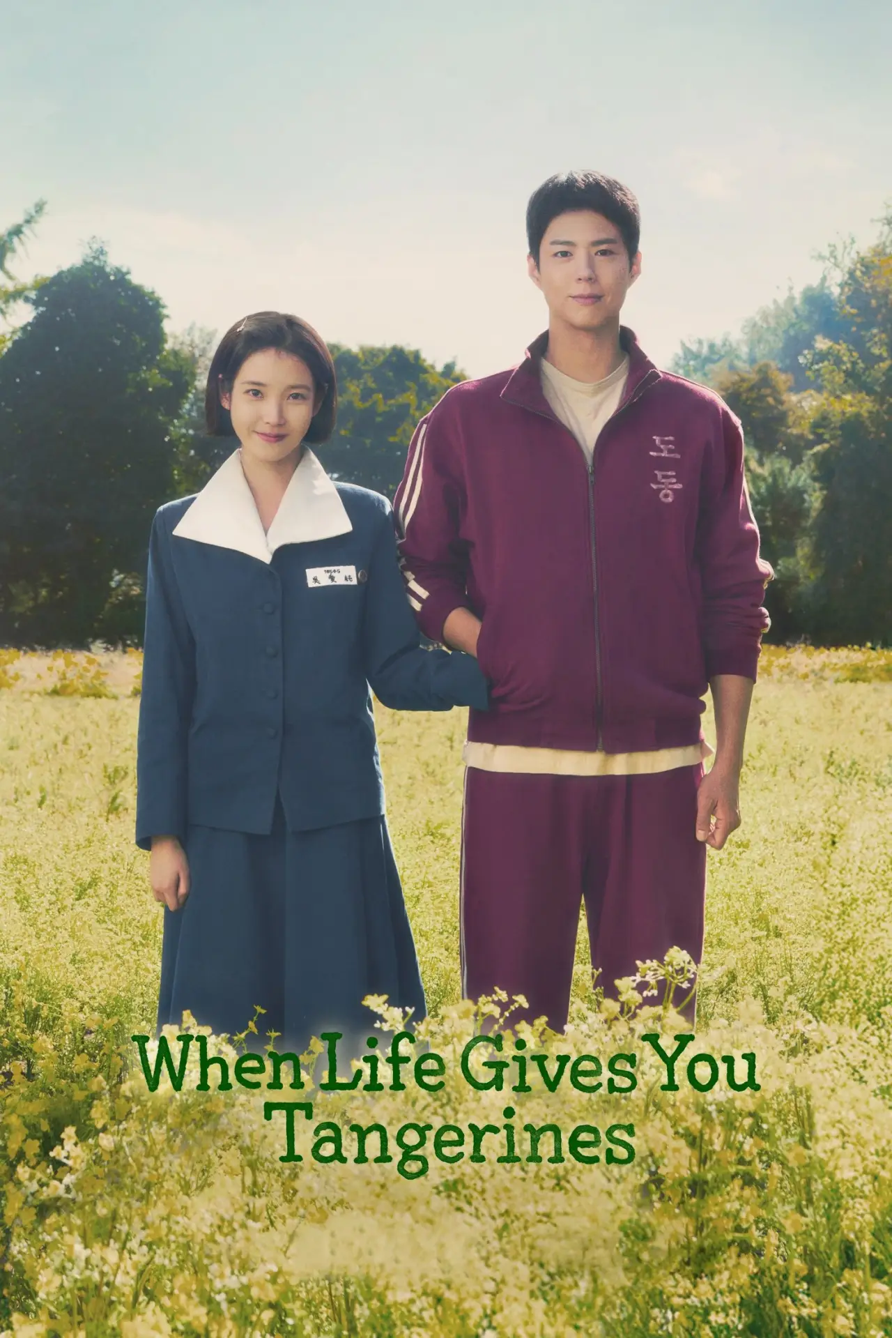 Series poster "When Life Gives You Tangerines"