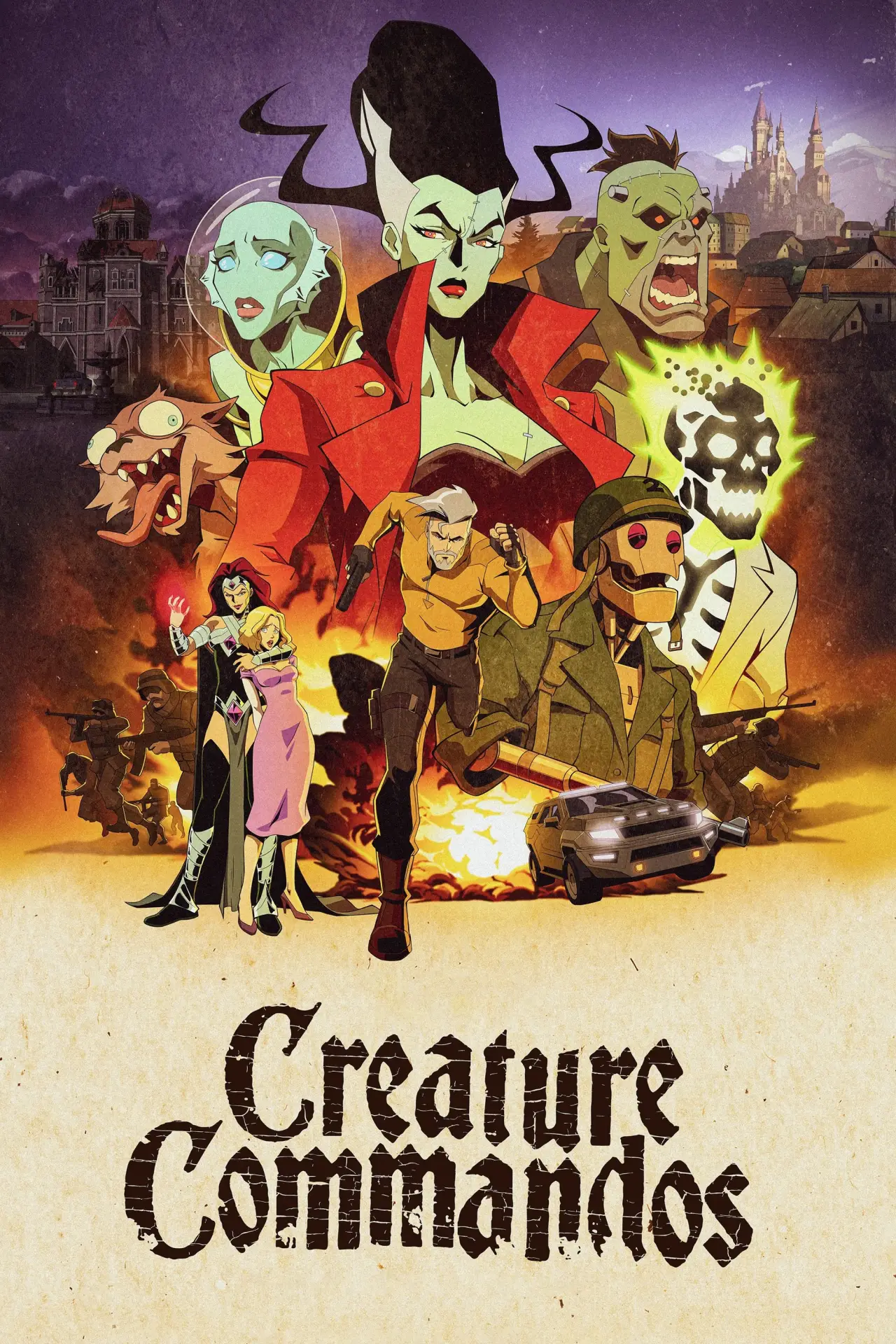Постер к сериалу "Creature Commandos"