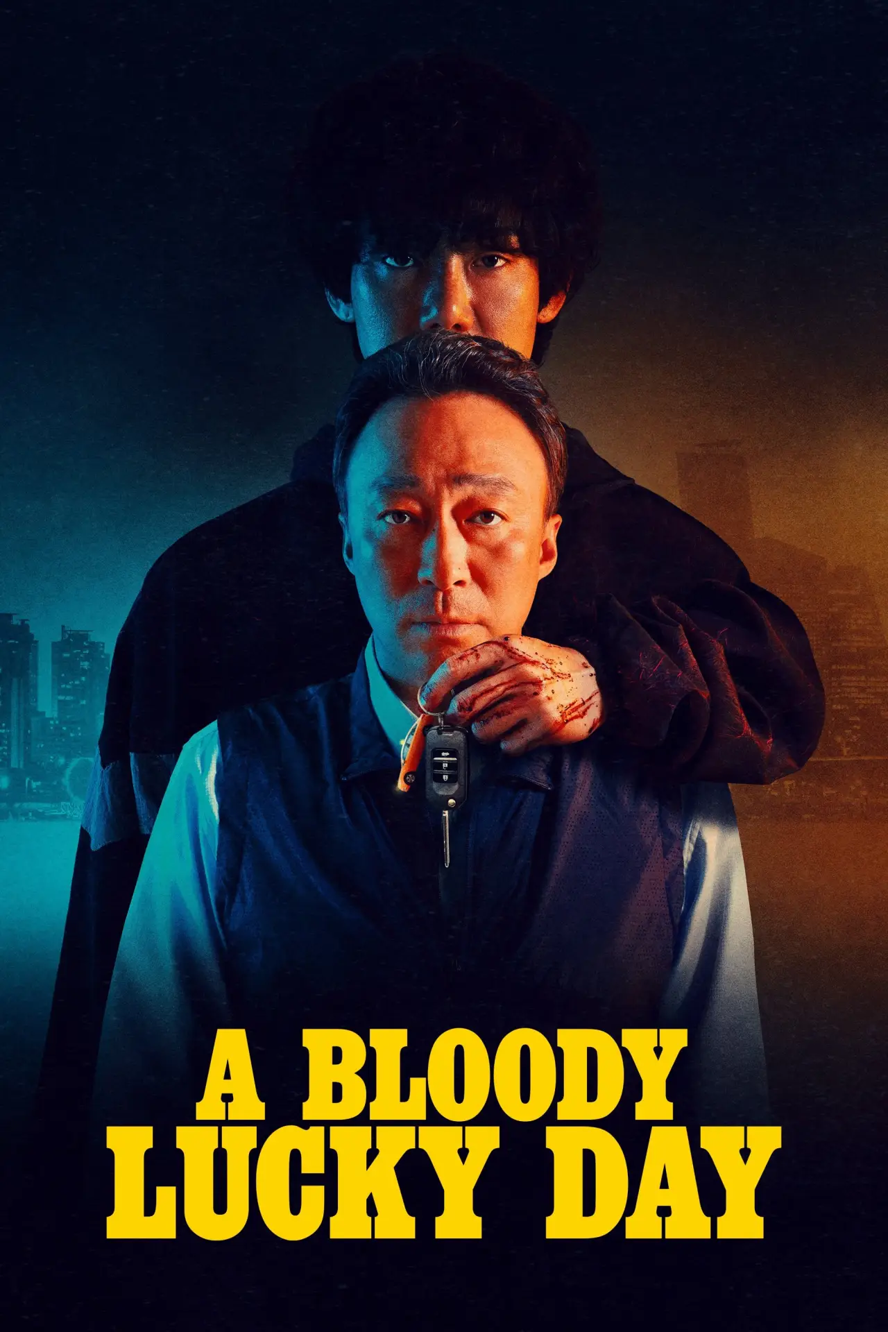 Series poster "A Bloody Lucky Day"