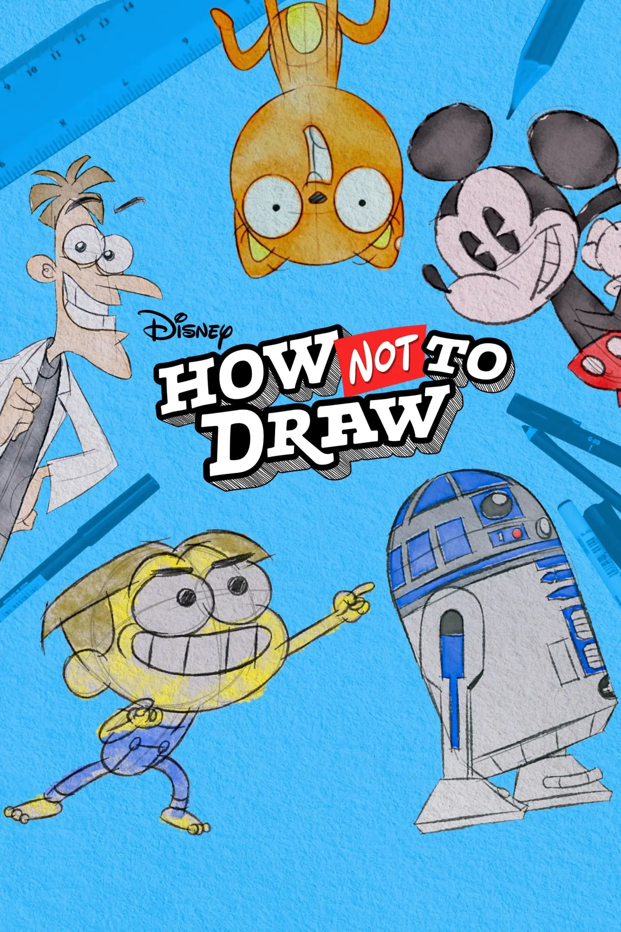 Series poster "How Not to Draw"
