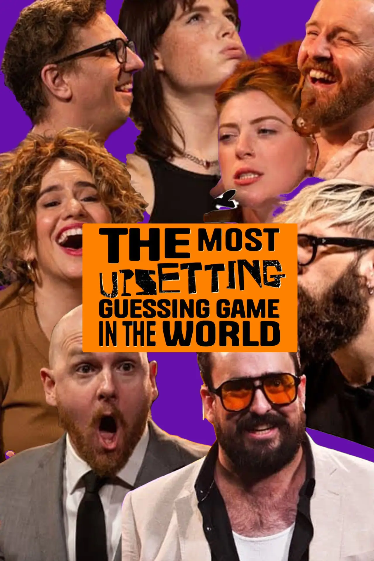 Series poster "The Most Upsetting Guessing Game in the World"