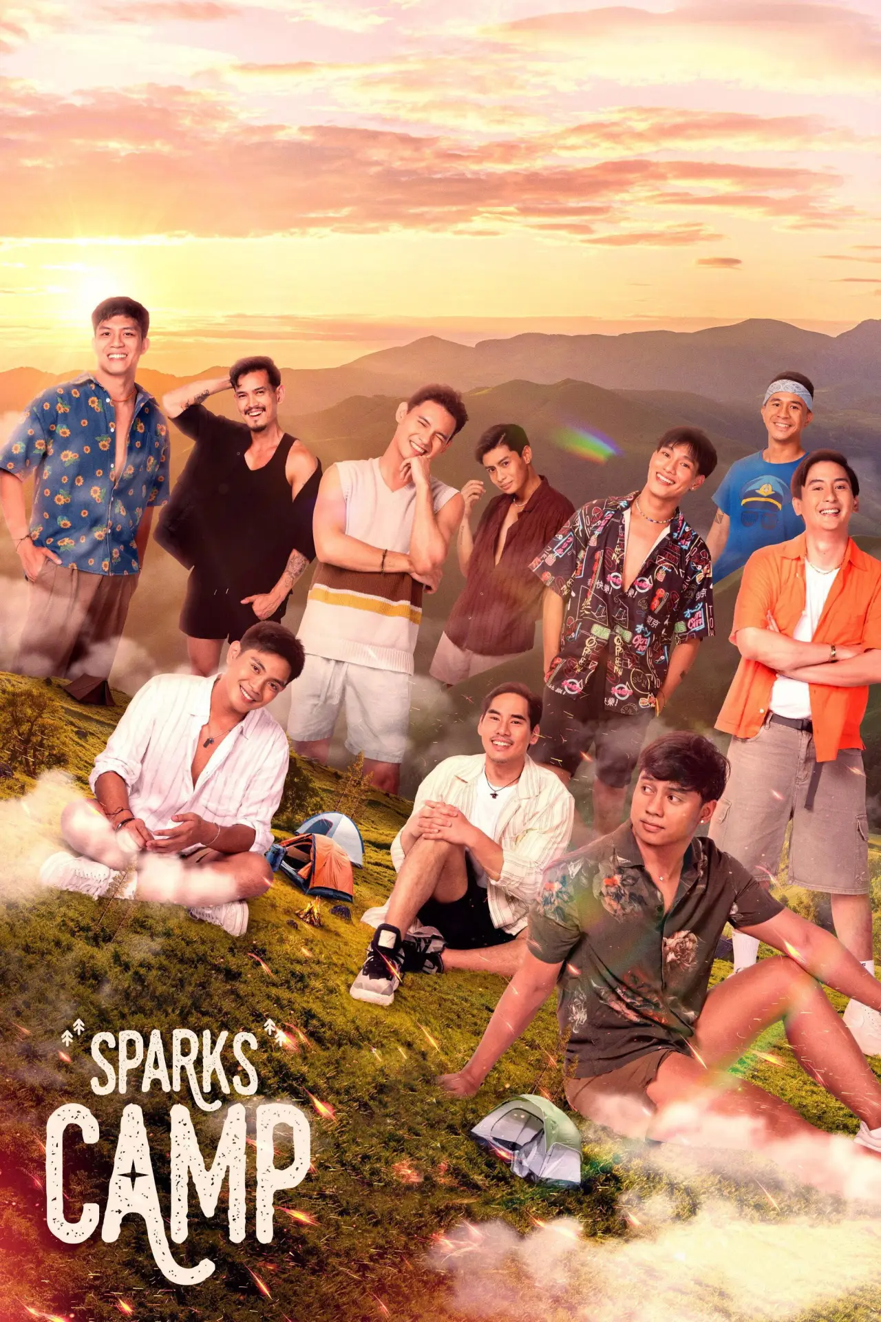 Series poster "Sparks Camp"