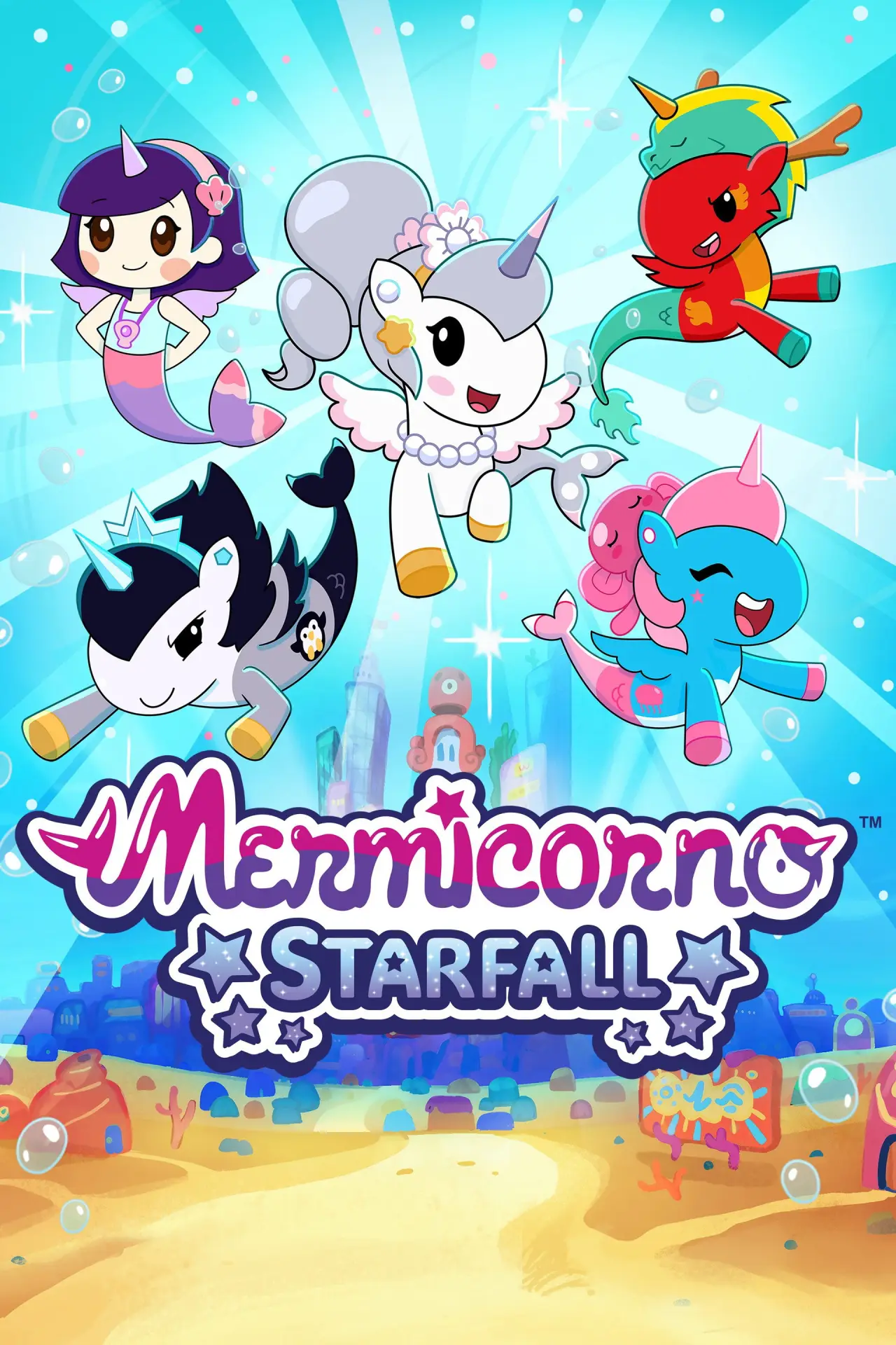 Series poster "Mermicorno: Starfall"