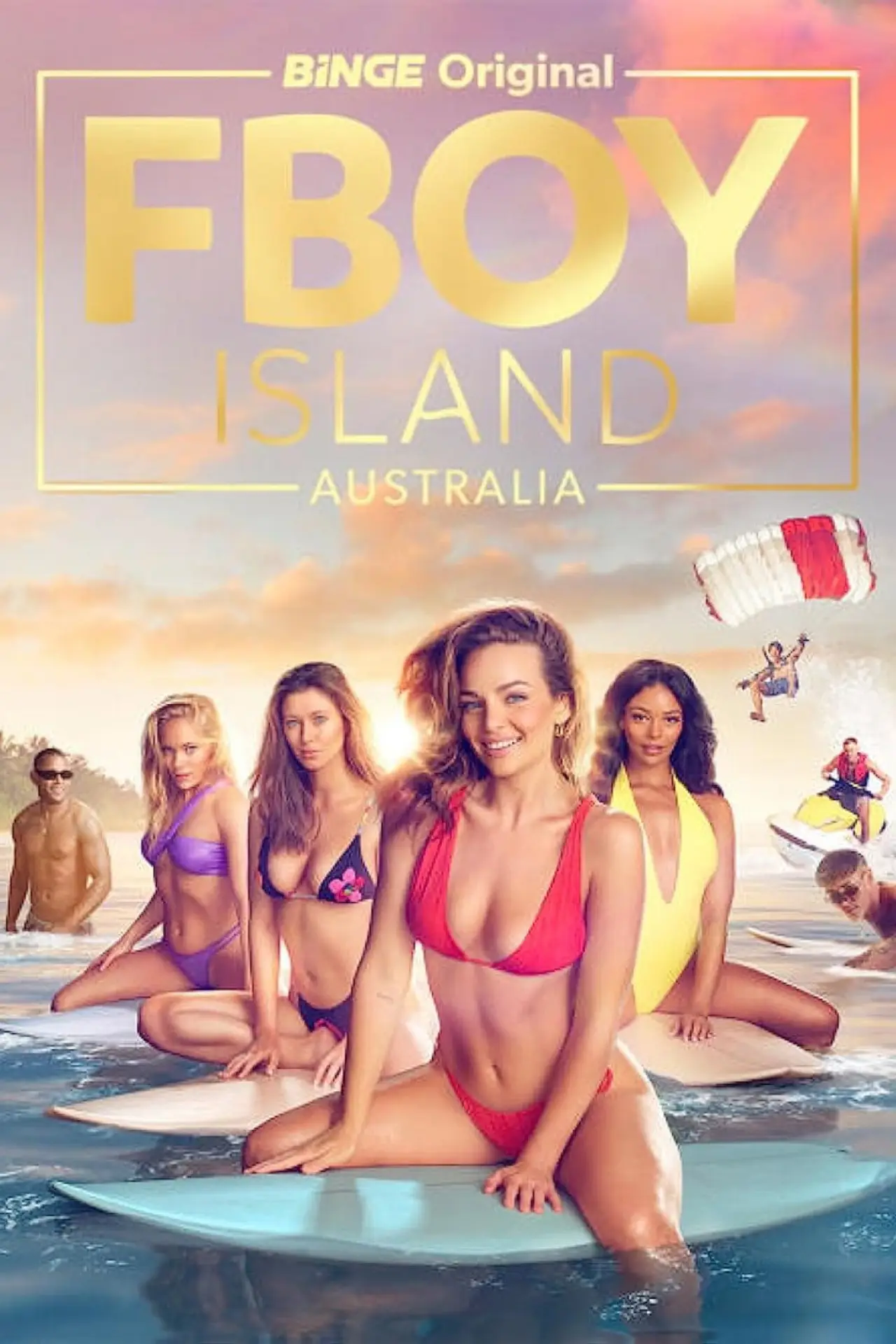 Series poster "FBOY Island Australia"