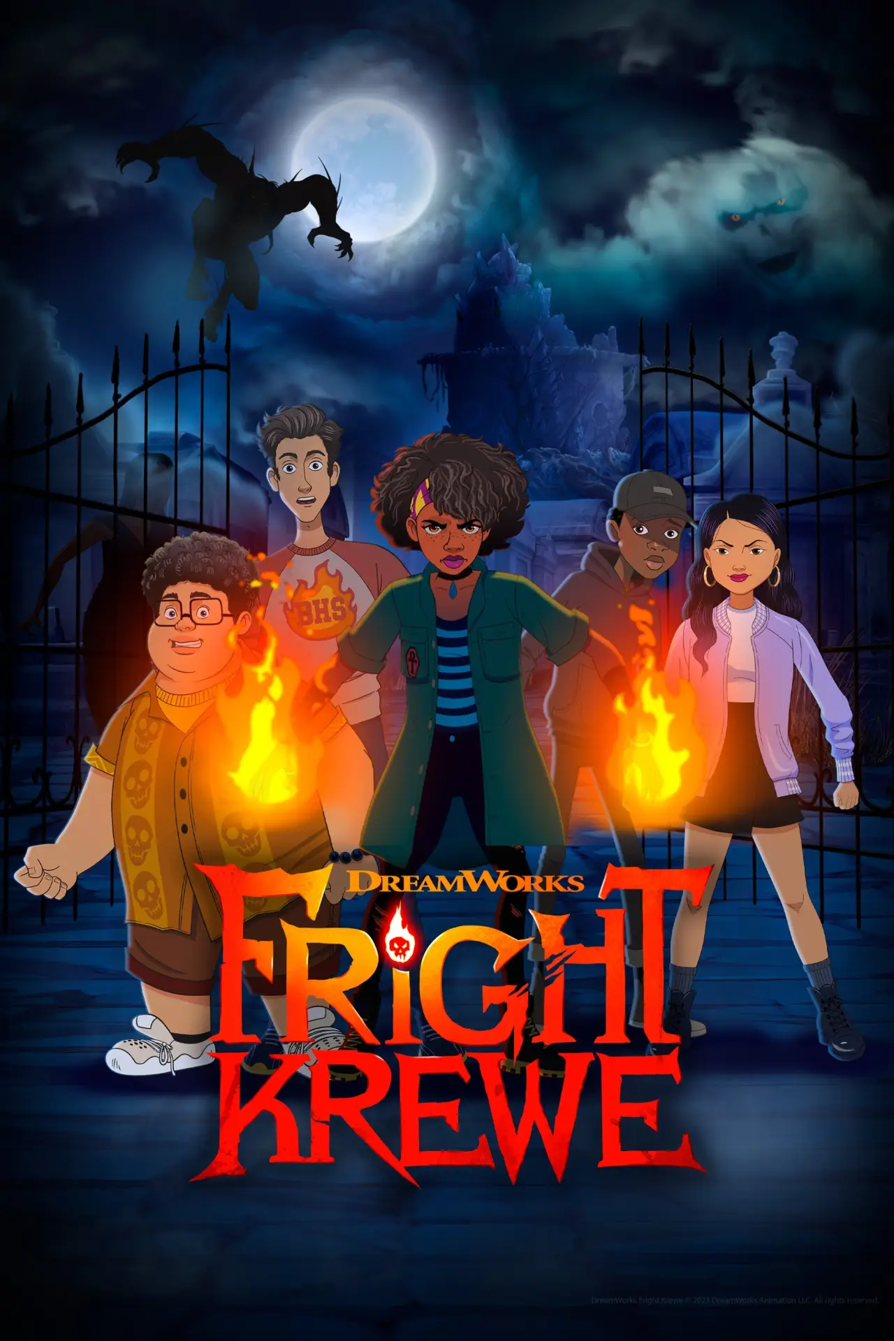 Series poster "Fright Krewe"