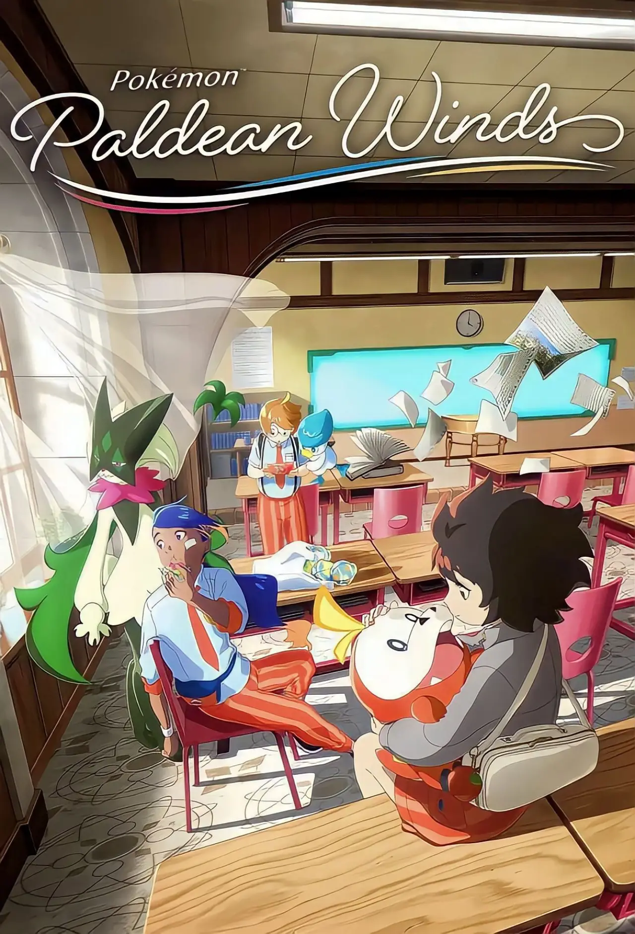 Series poster "Pokémon: Paldean Winds"