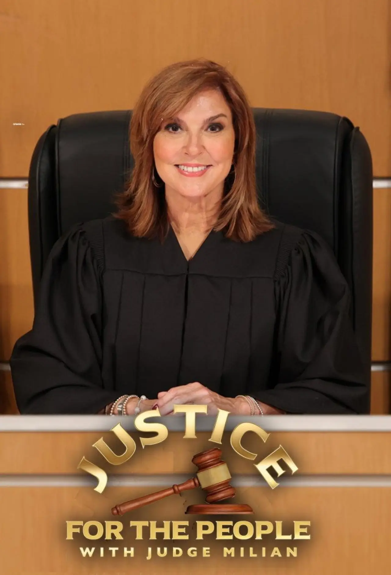 Series poster "Justice for the People with Judge Milian"
