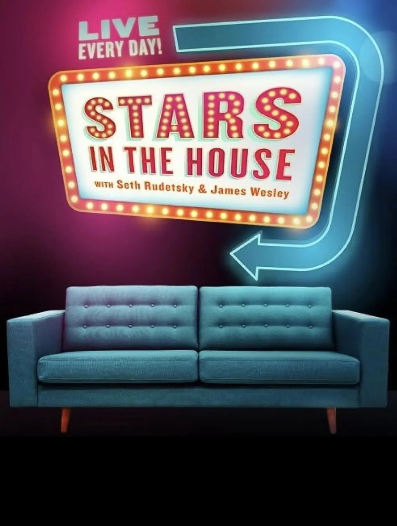 Постер к сериалу "Stars in the House"