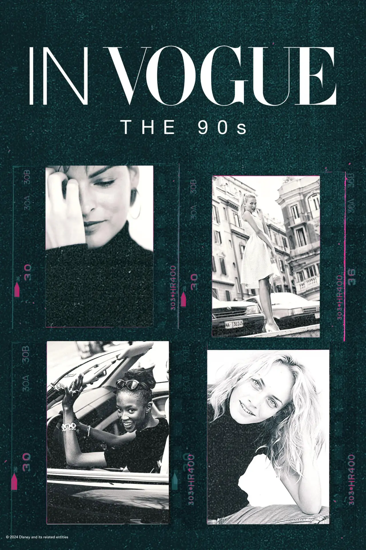 Series poster "In Vogue: The 90s"