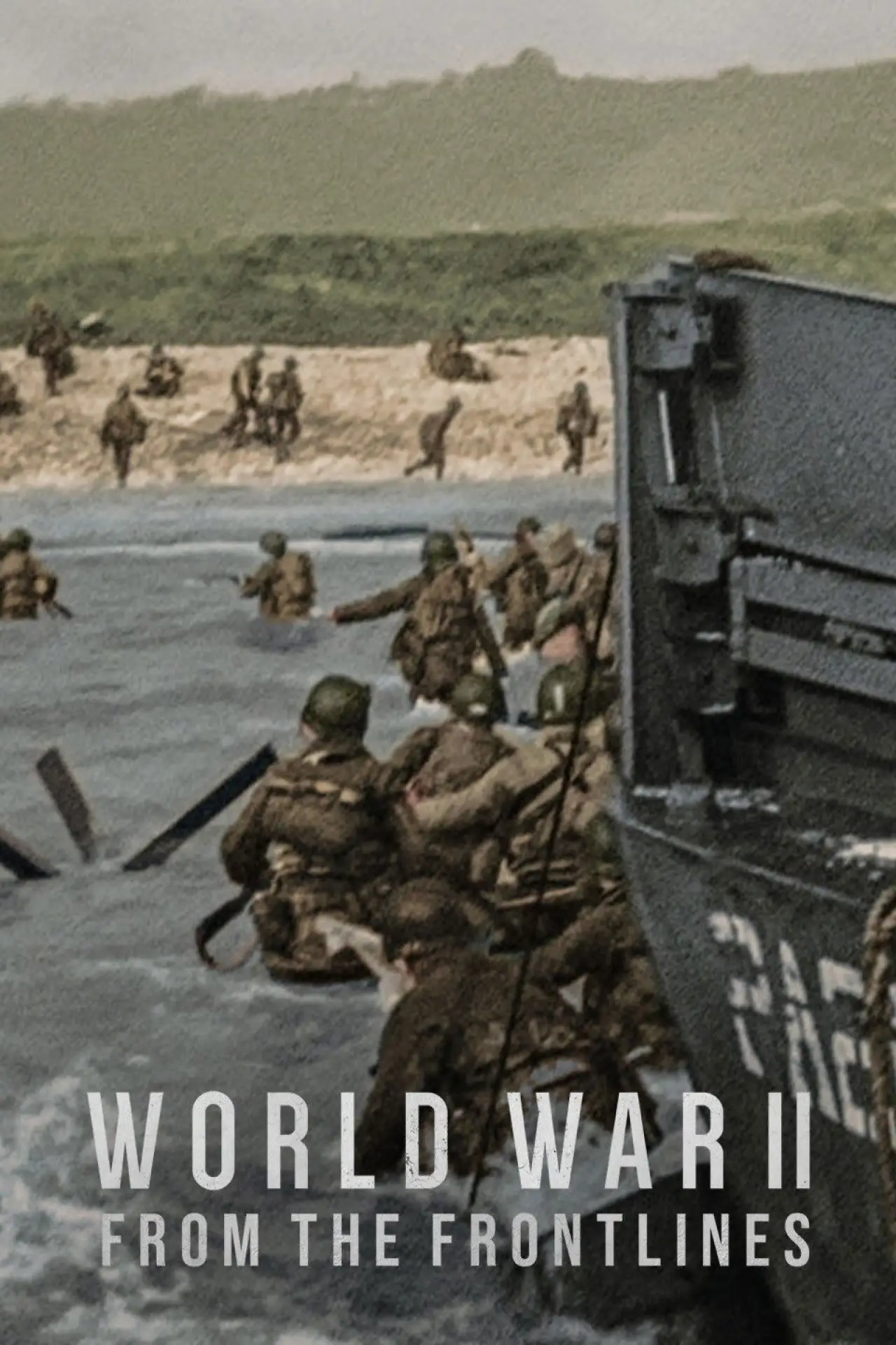 Series poster "World War II: From the Frontlines"