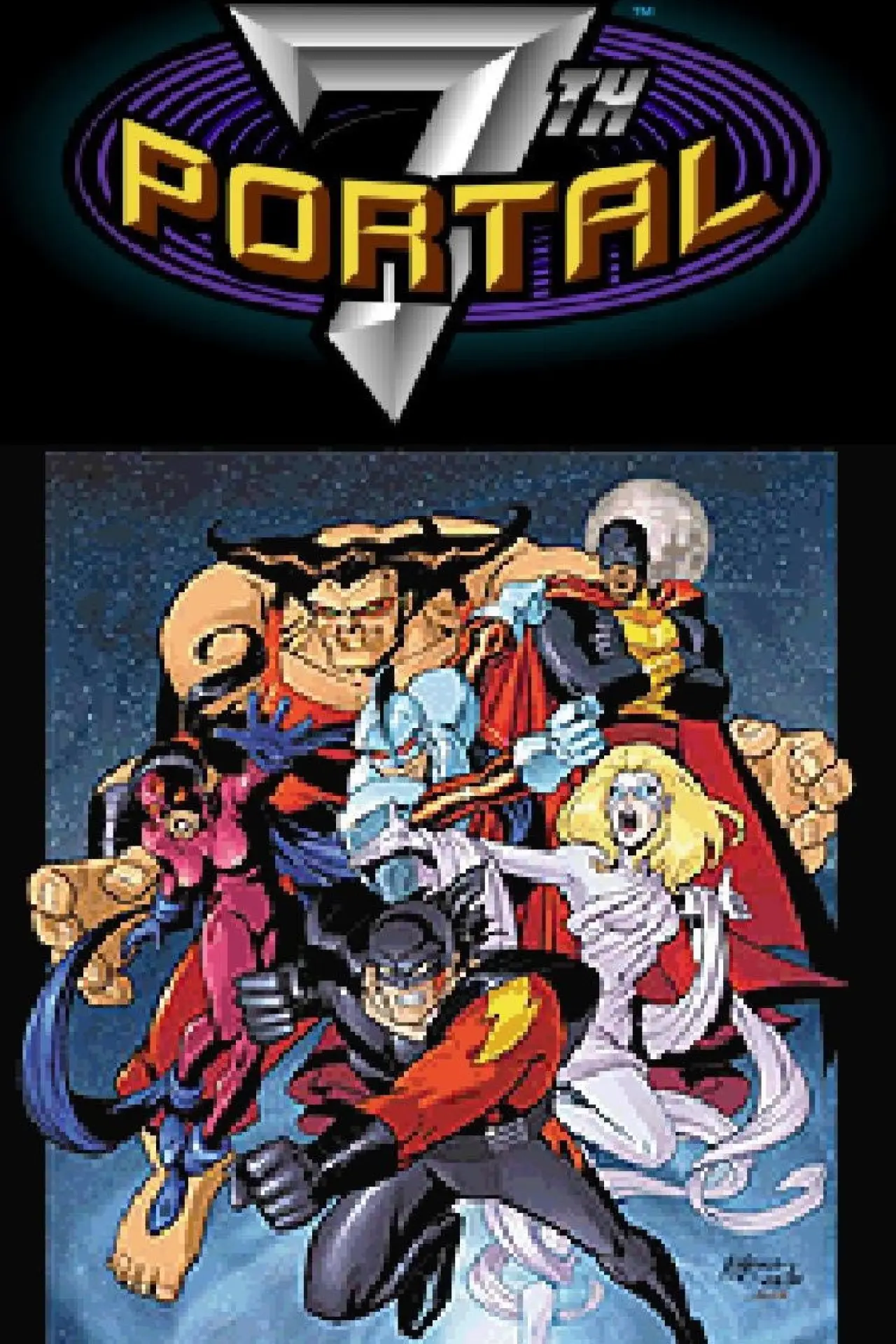 Series poster "The 7th Portal"