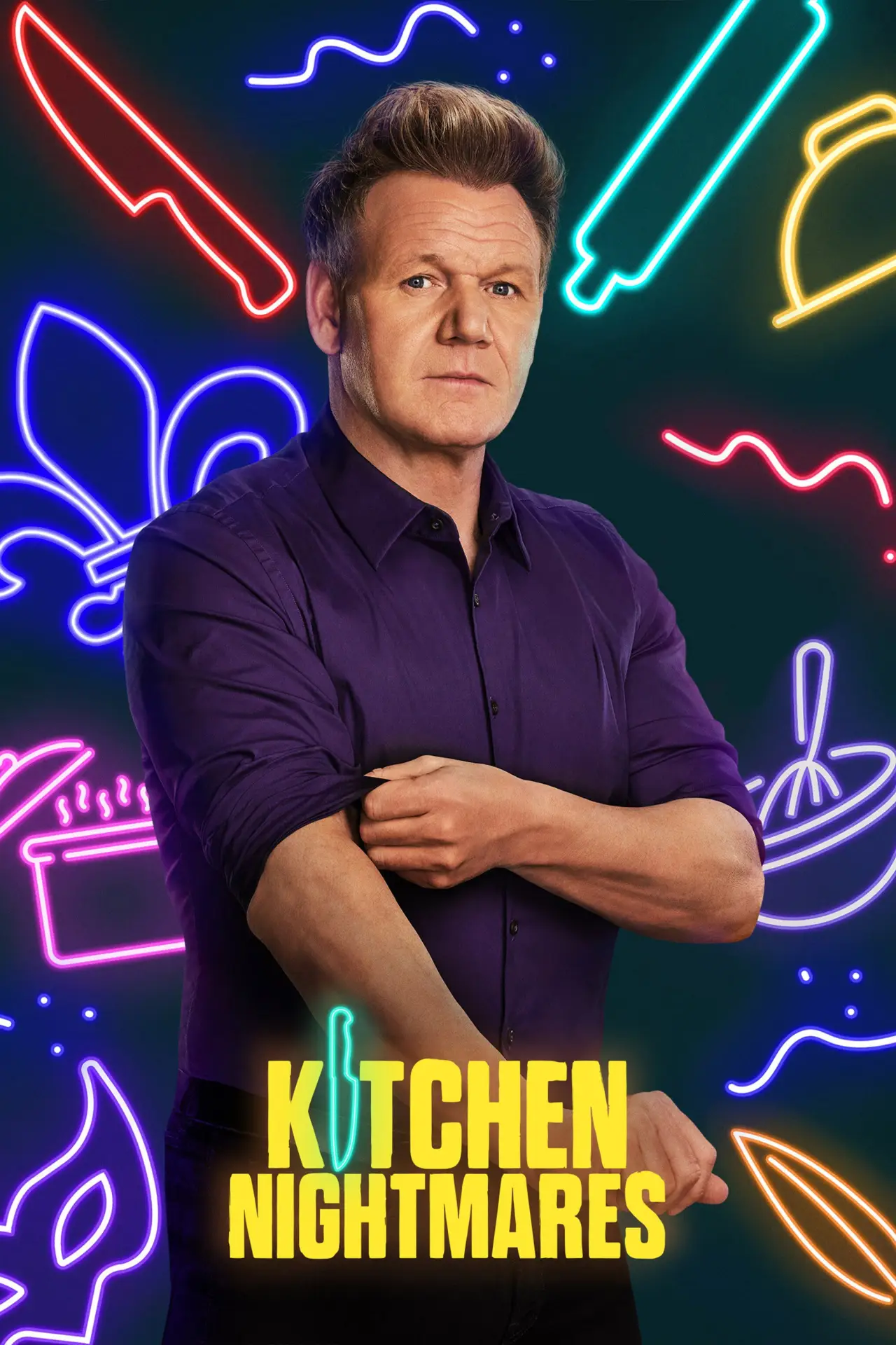 Постер к сериалу "Kitchen Nightmares"