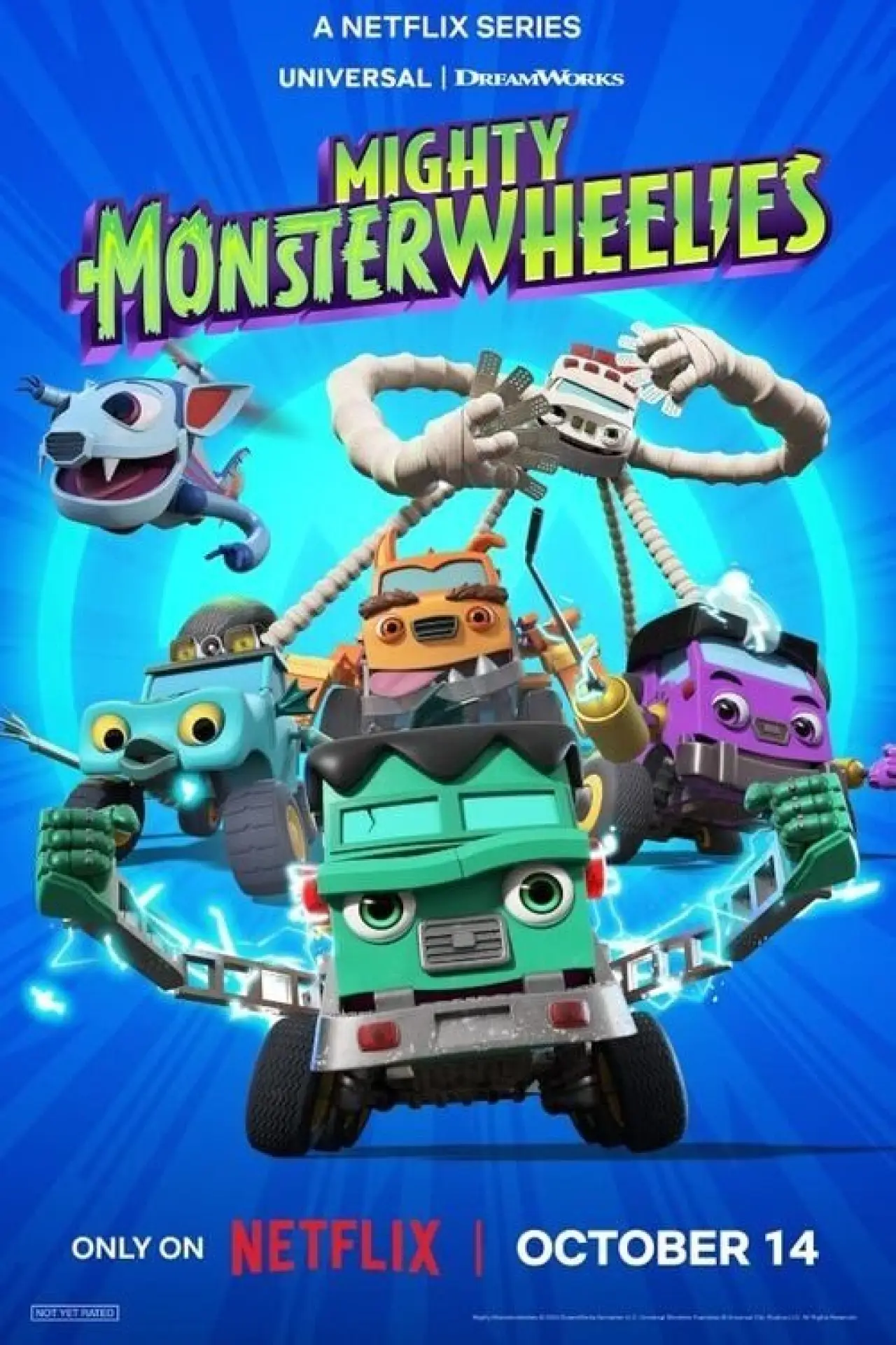 Постер к сериалу "Mighty Monsterwheelies"