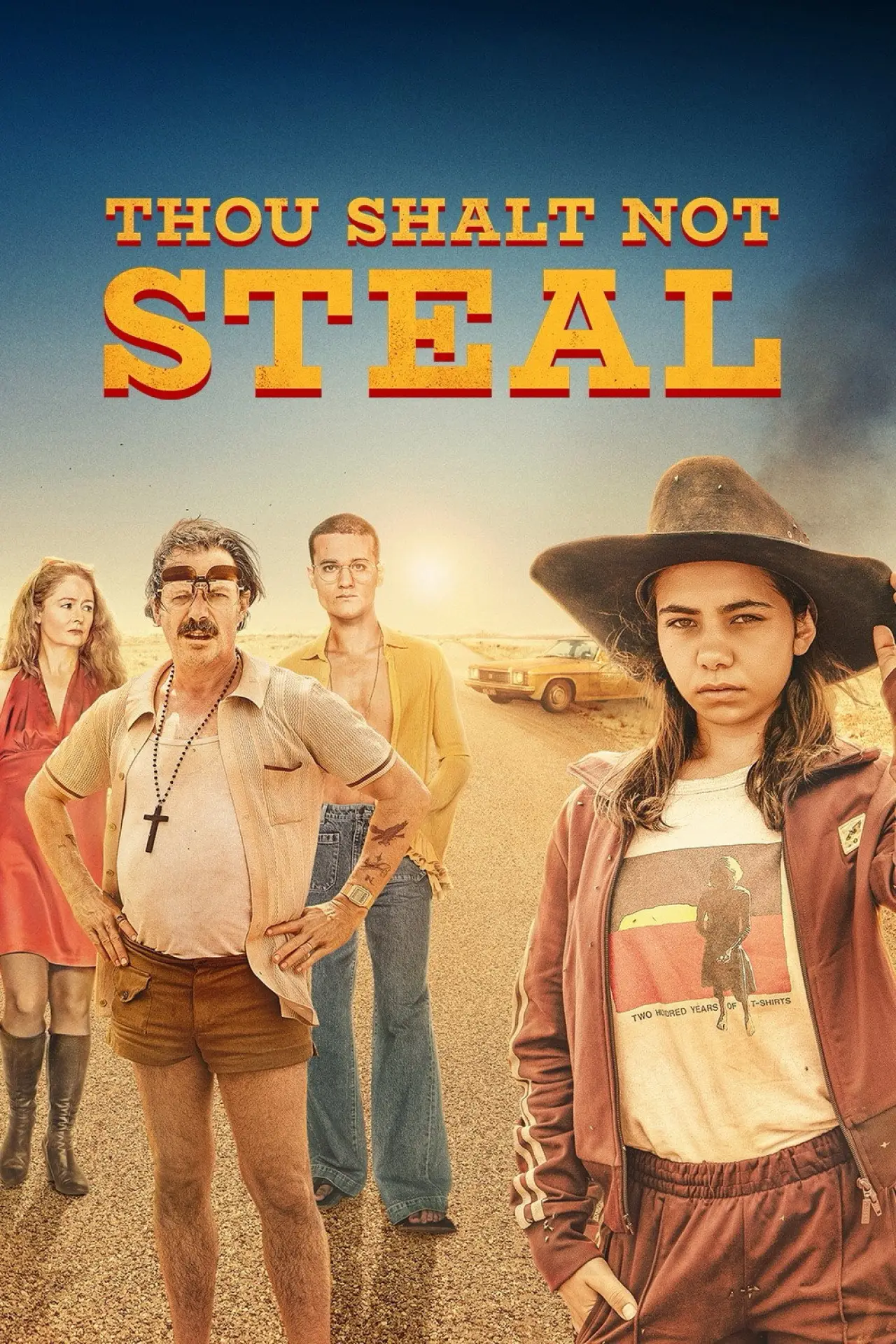 Series poster "Thou Shalt Not Steal"