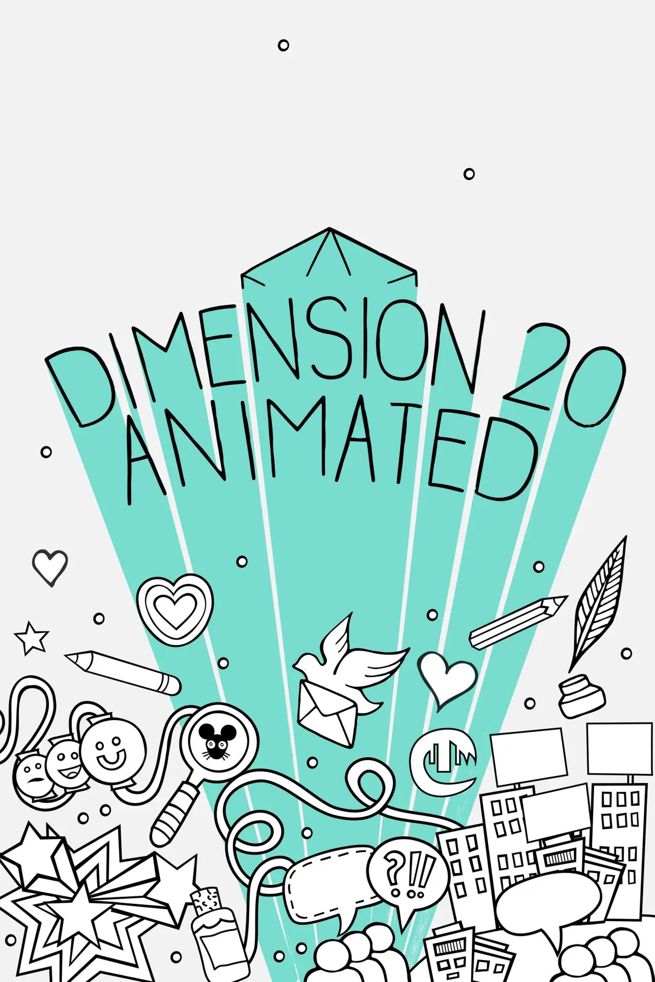 Series poster "Dimension 20 Animated"