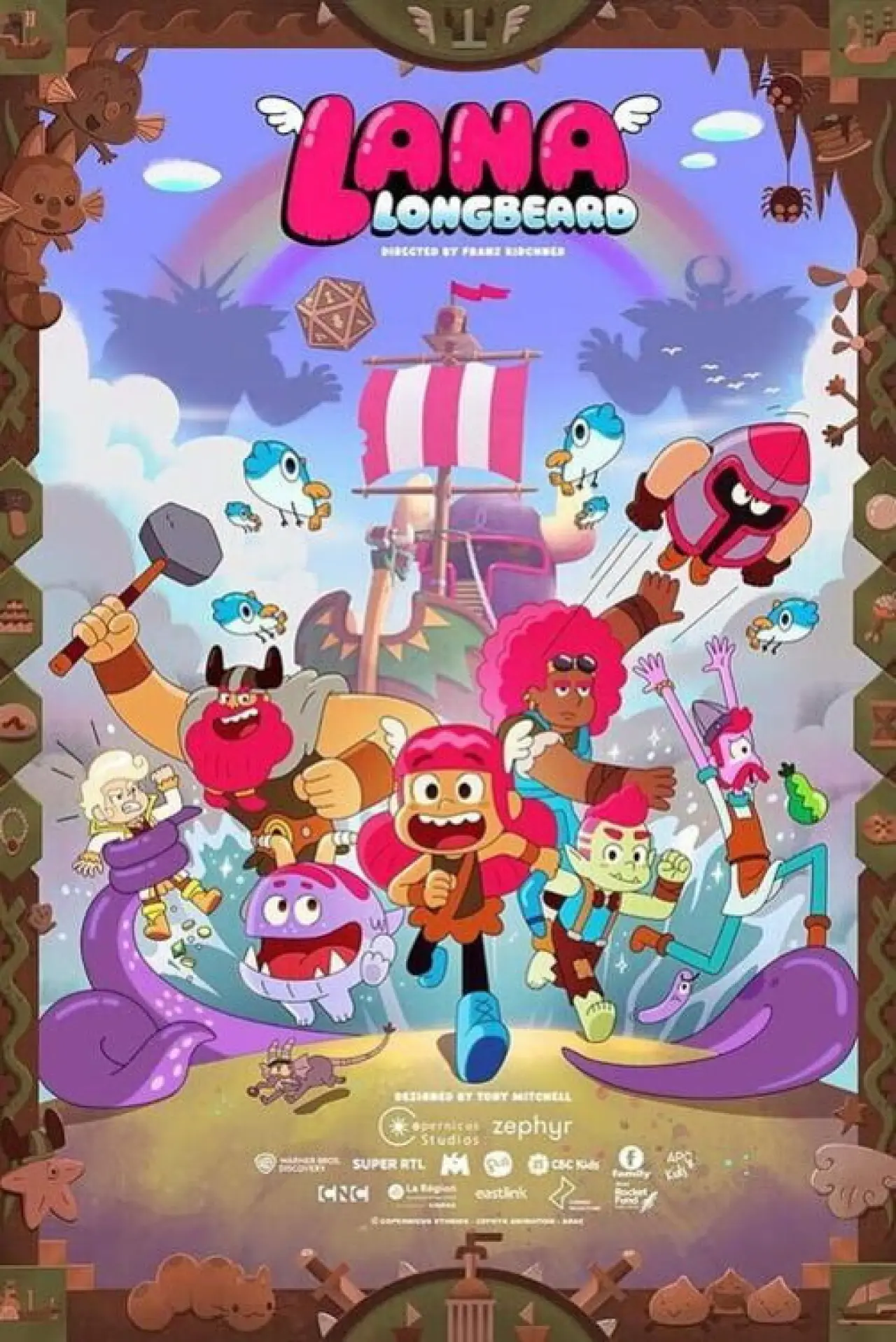 Series poster "Lana Longbeard"