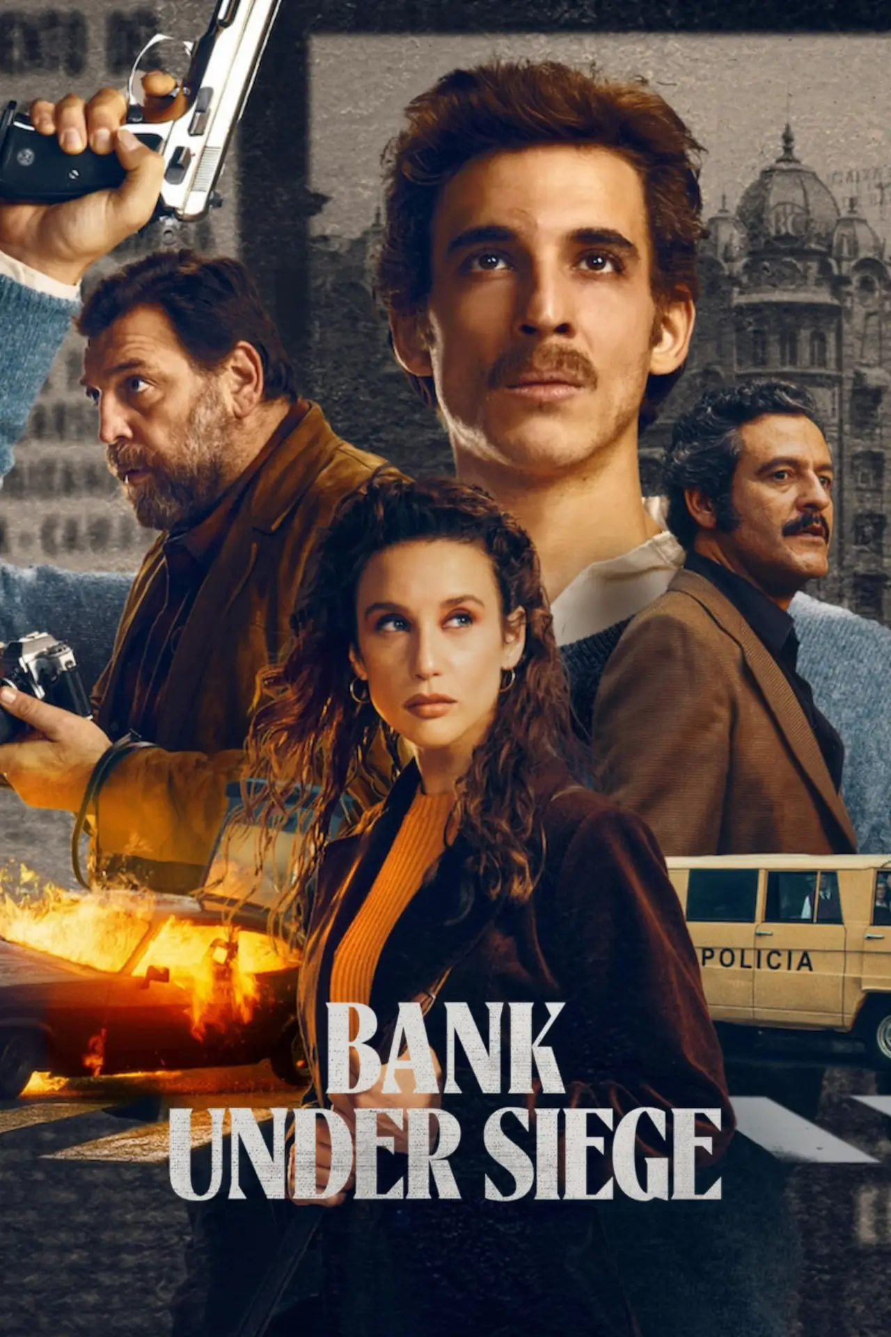 Series poster "Bank Under Siege"