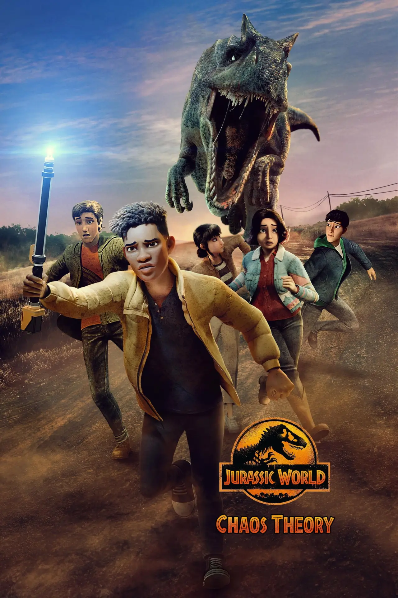 Постер к сериалу "Jurassic World: Chaos Theory"