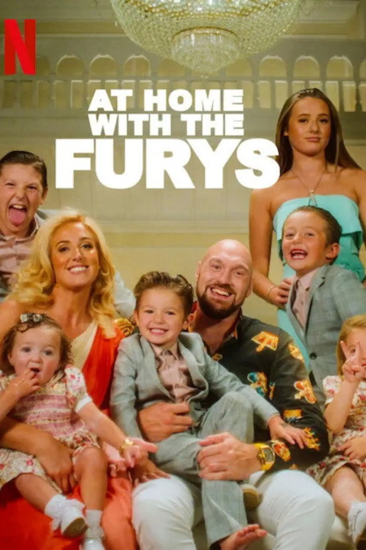 Series poster "At Home with the Furys"