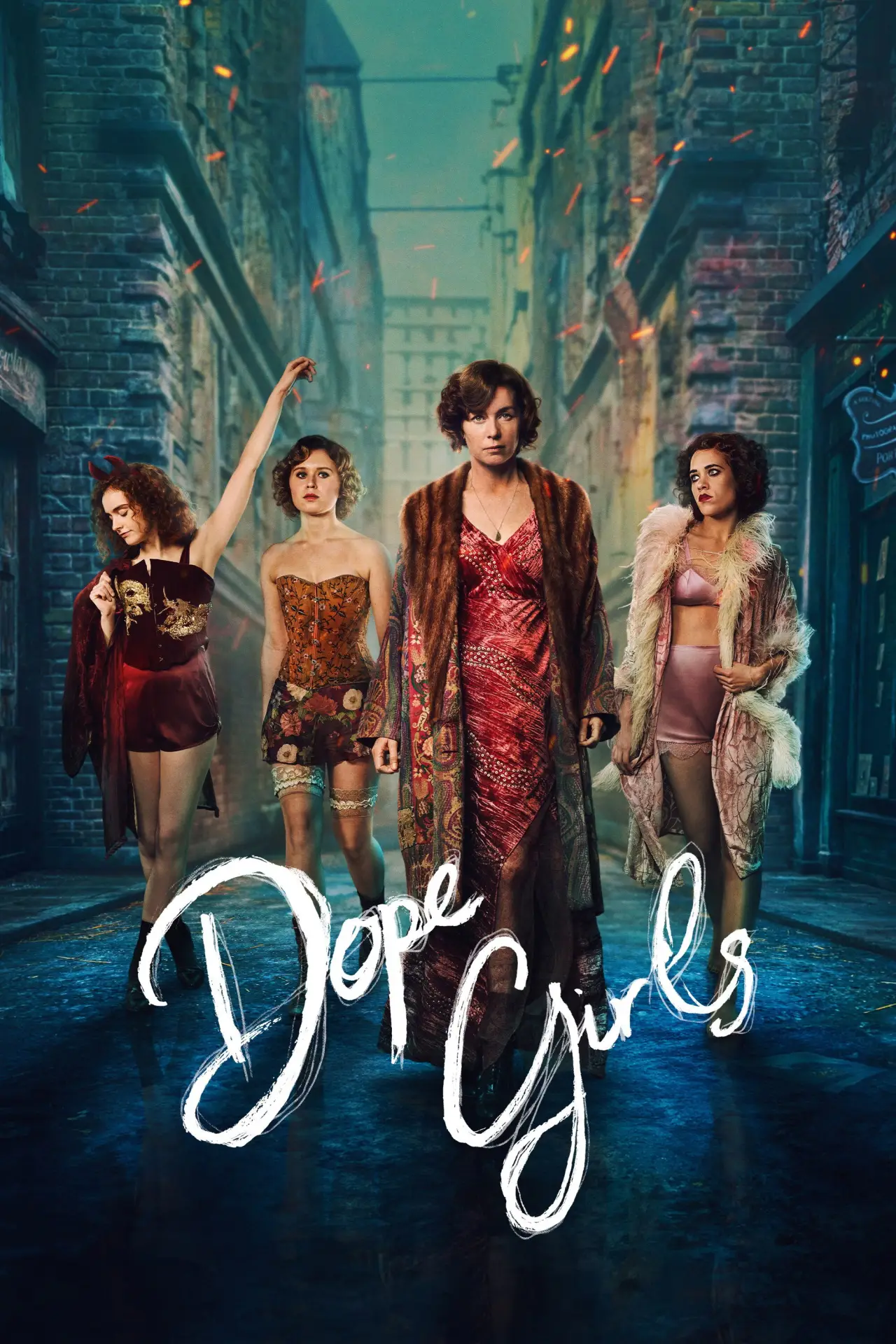 Series poster "Dope Girls"