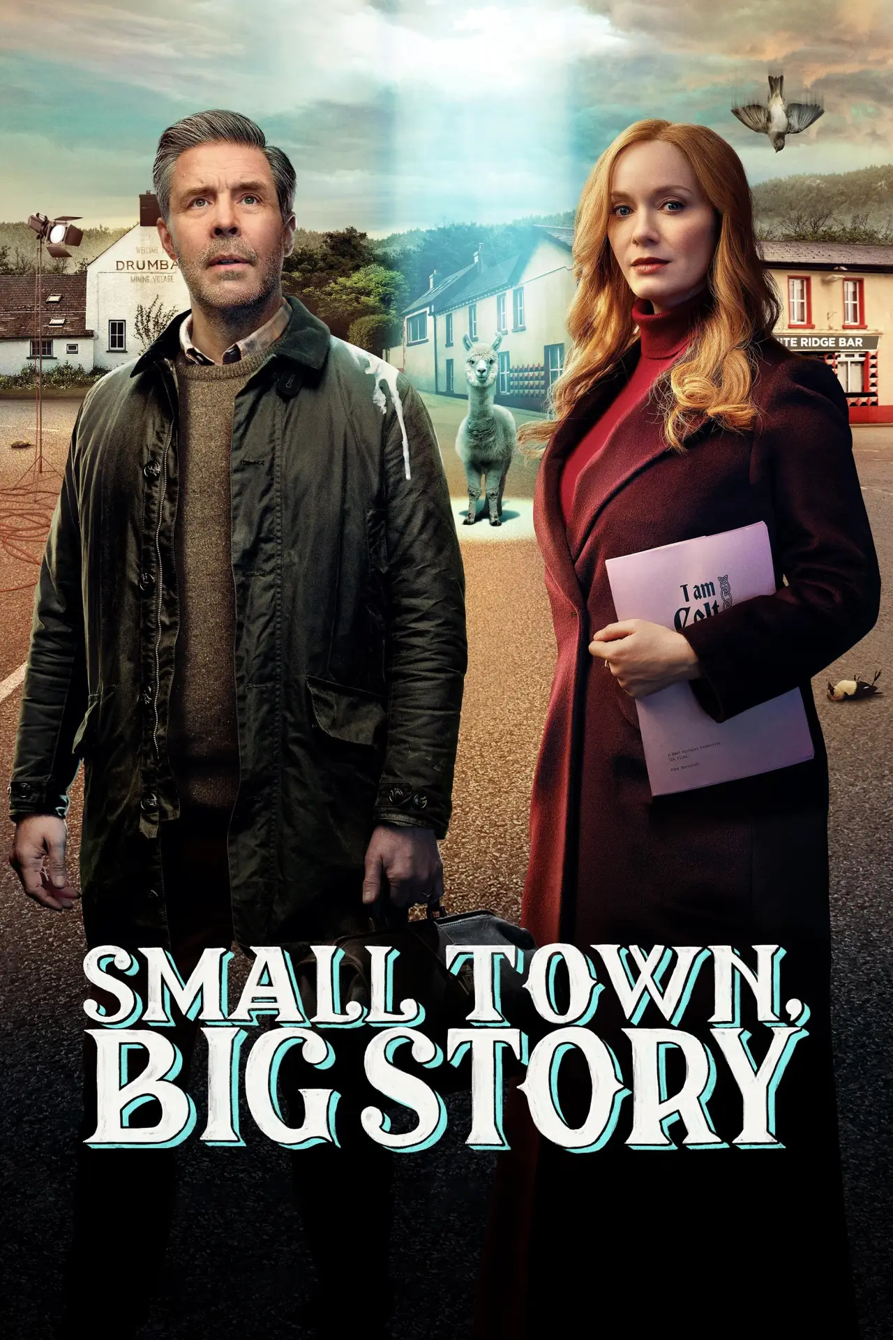 Series poster "Small Town, Big Story"