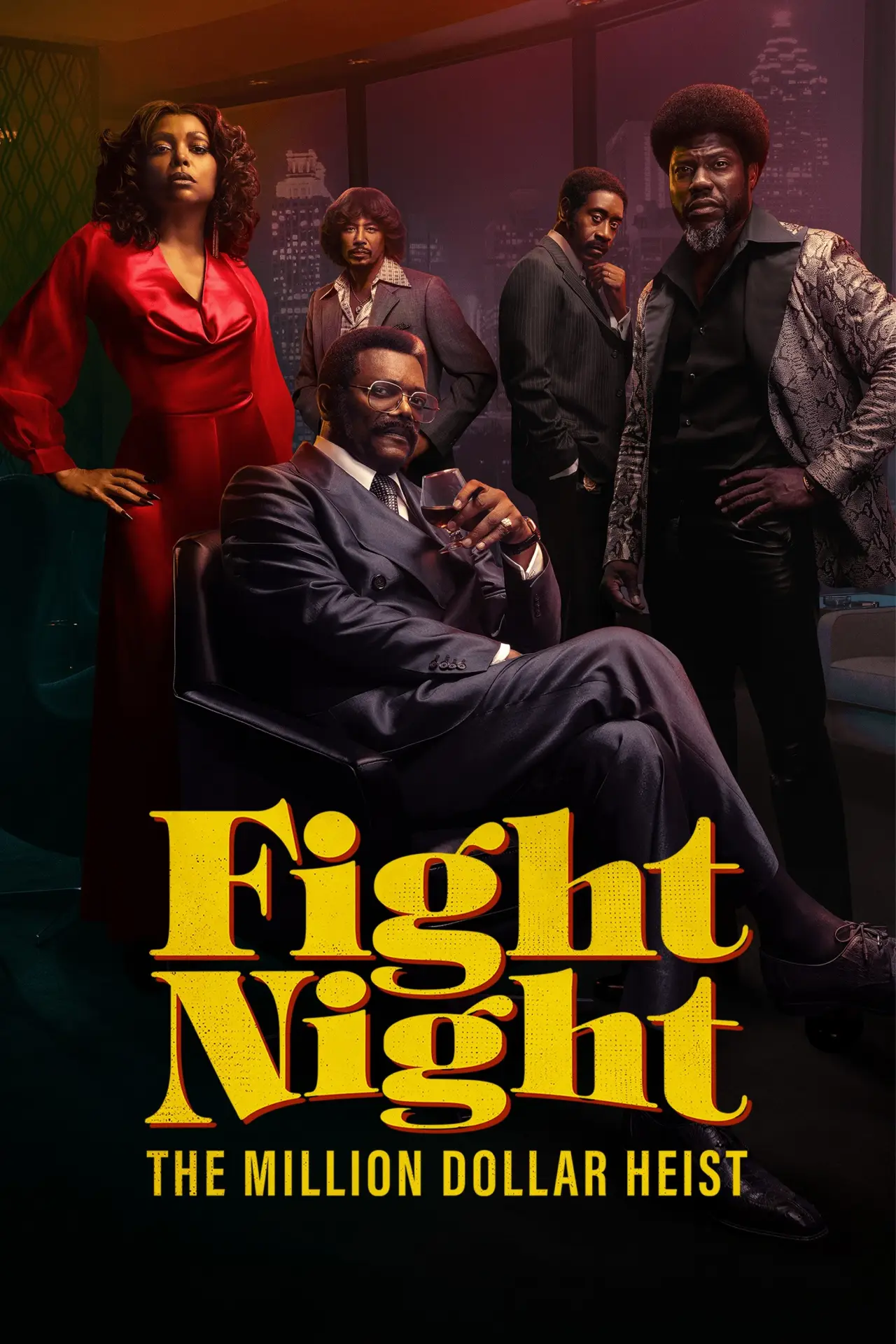 Series poster "Fight Night: The Million Dollar Heist"