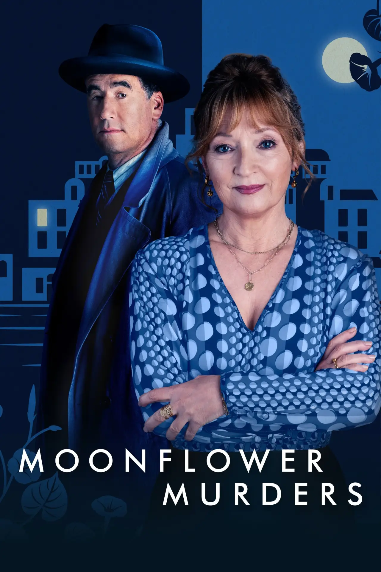 Постер к сериалу "Moonflower Murders"