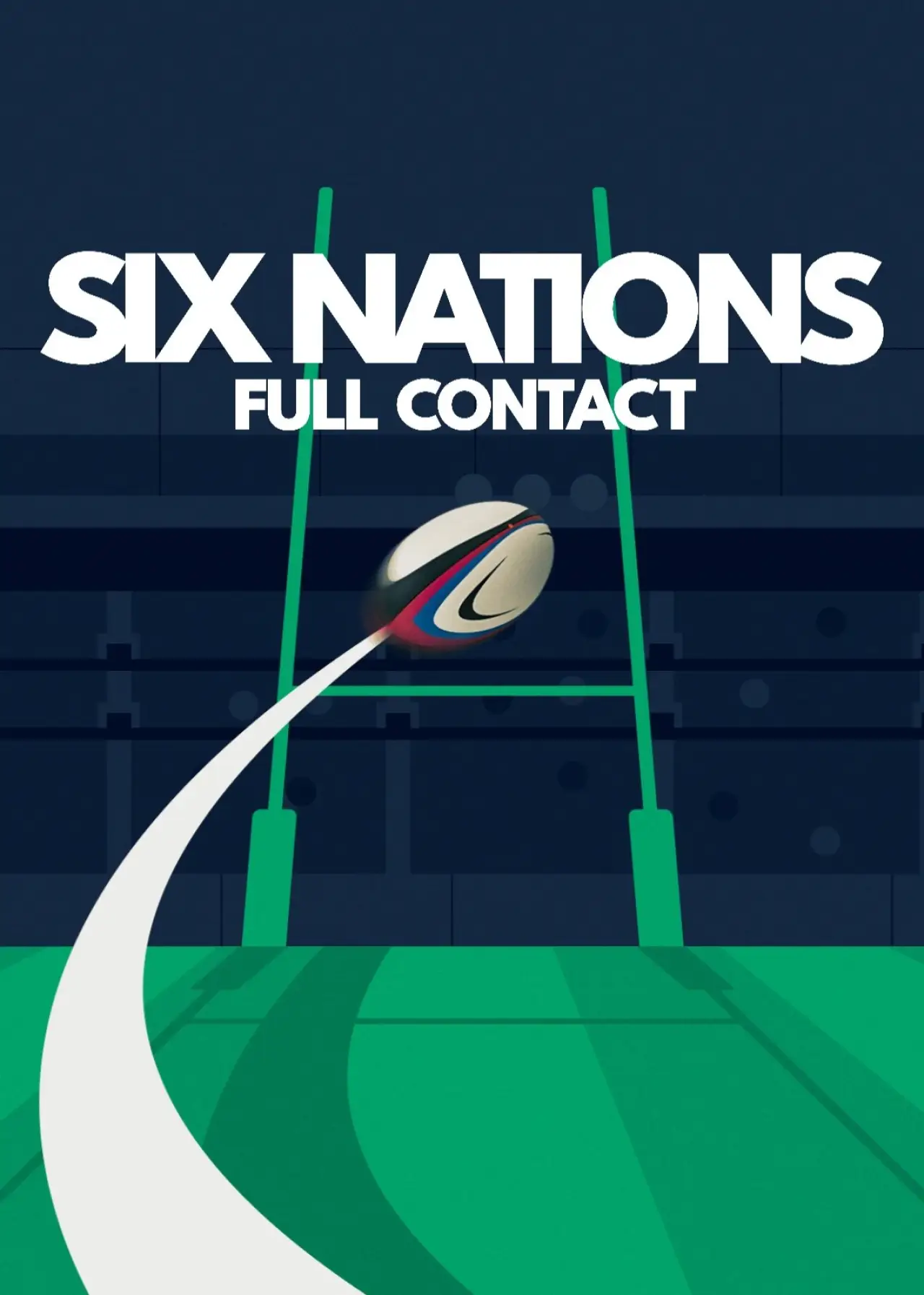 Series poster "Six Nations: Full Contact"