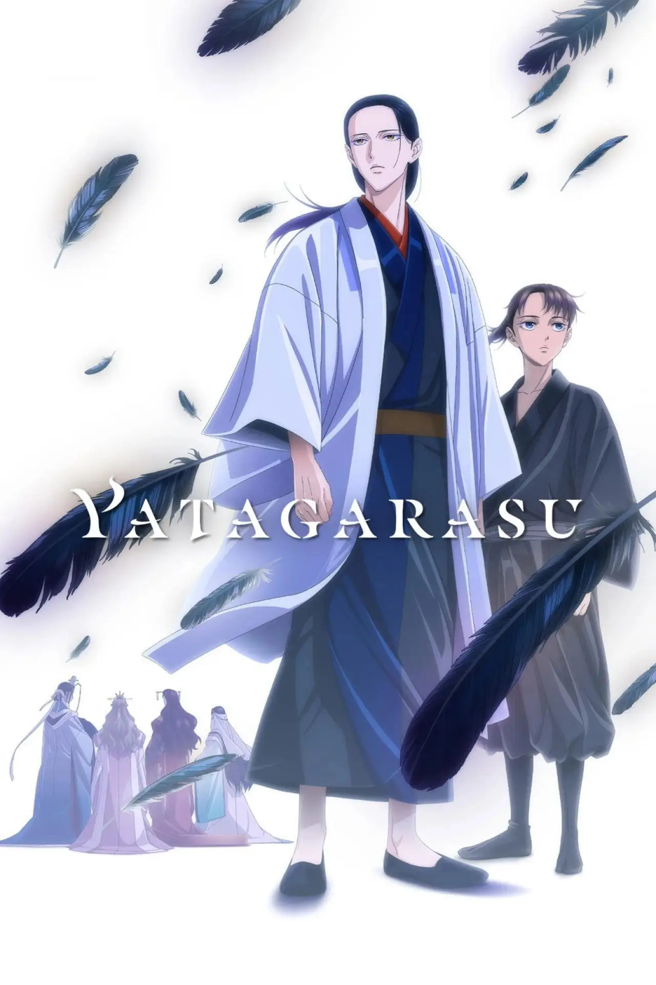 Series poster "YATAGARASU: The Raven Does Not Choose Its Master"