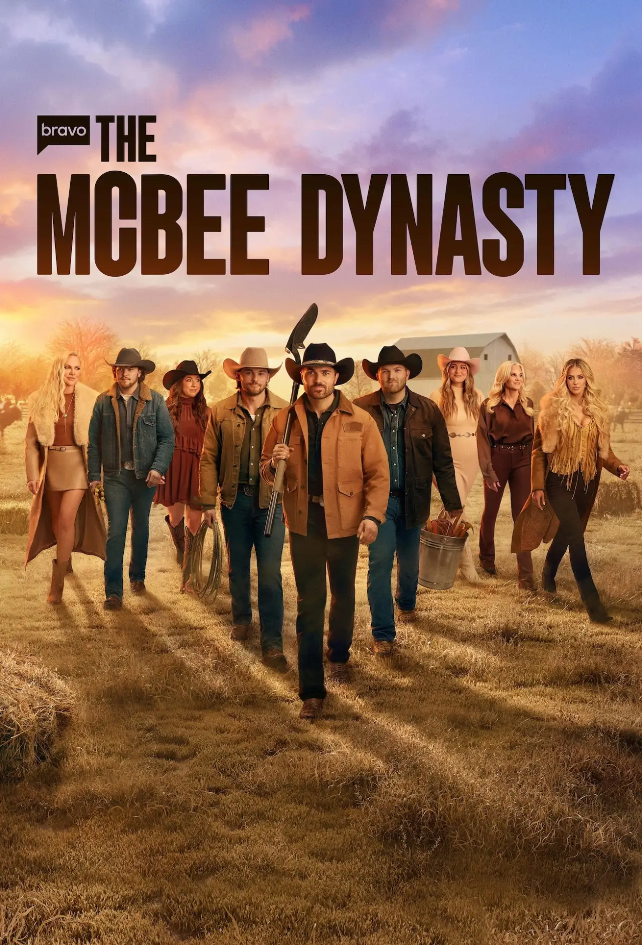 Series poster "The McBee Dynasty: Real American Cowboys"