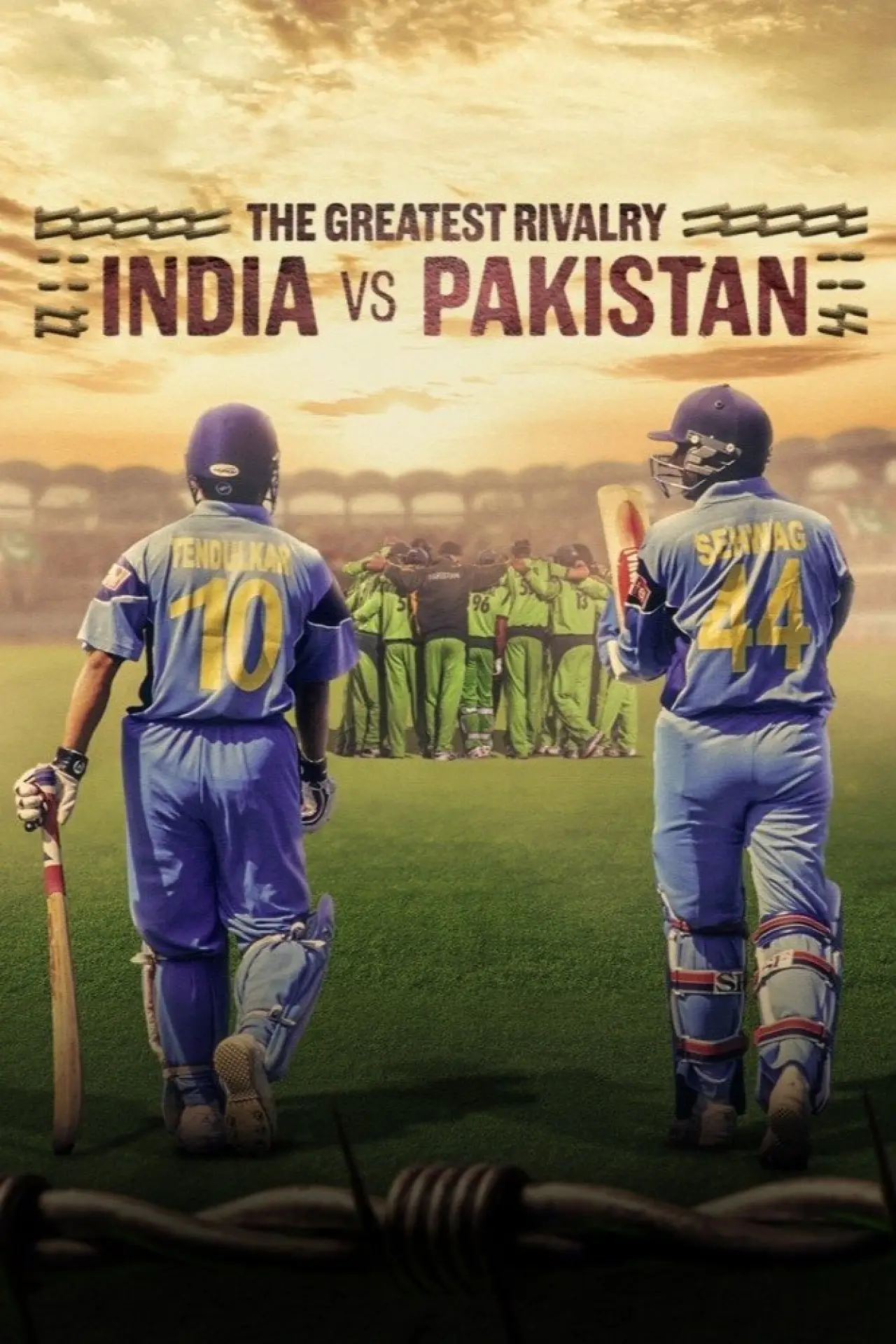 Series poster "The Greatest Rivalry: India vs Pakistan"