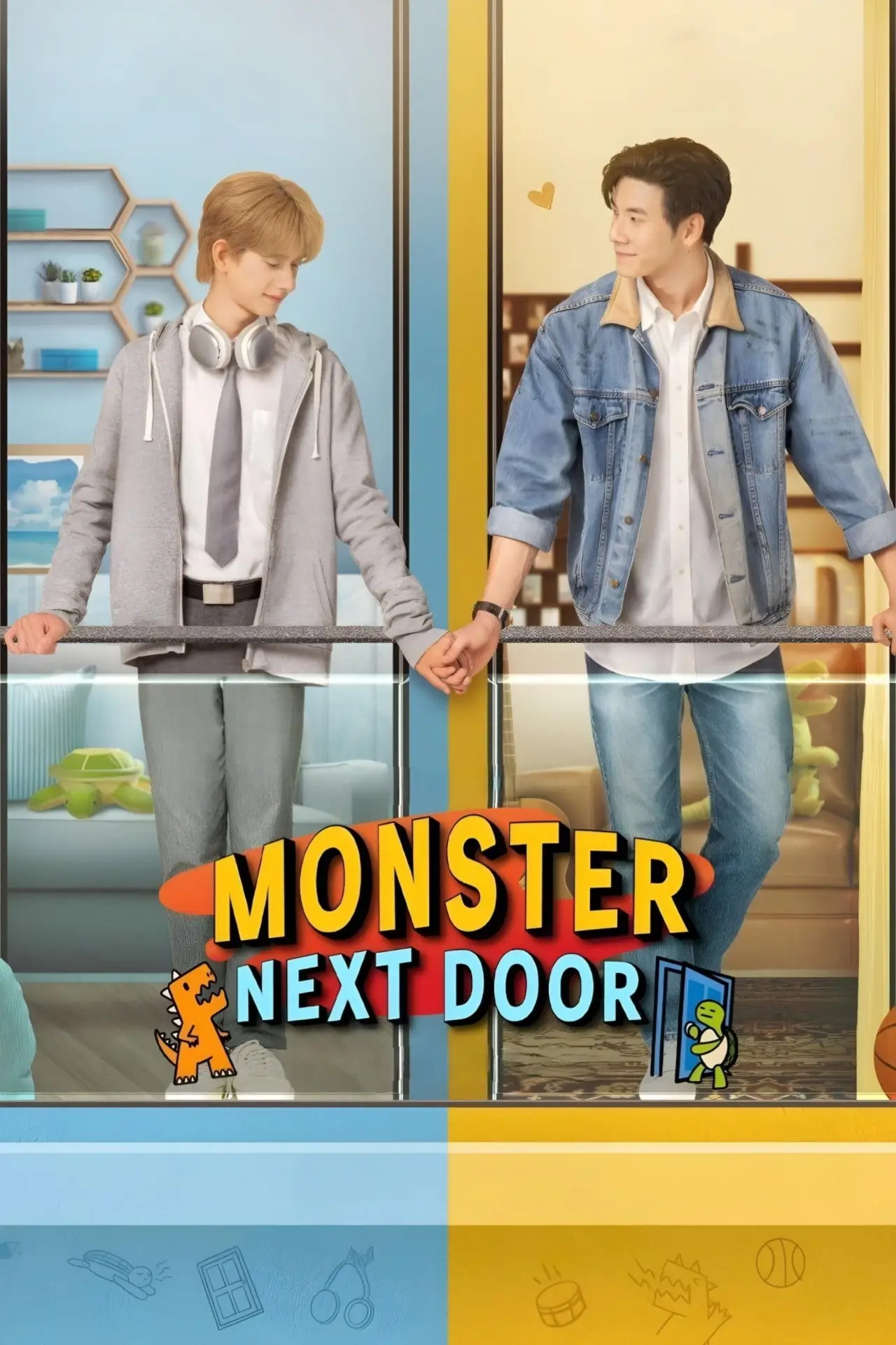 Series poster "Monster Next Door"