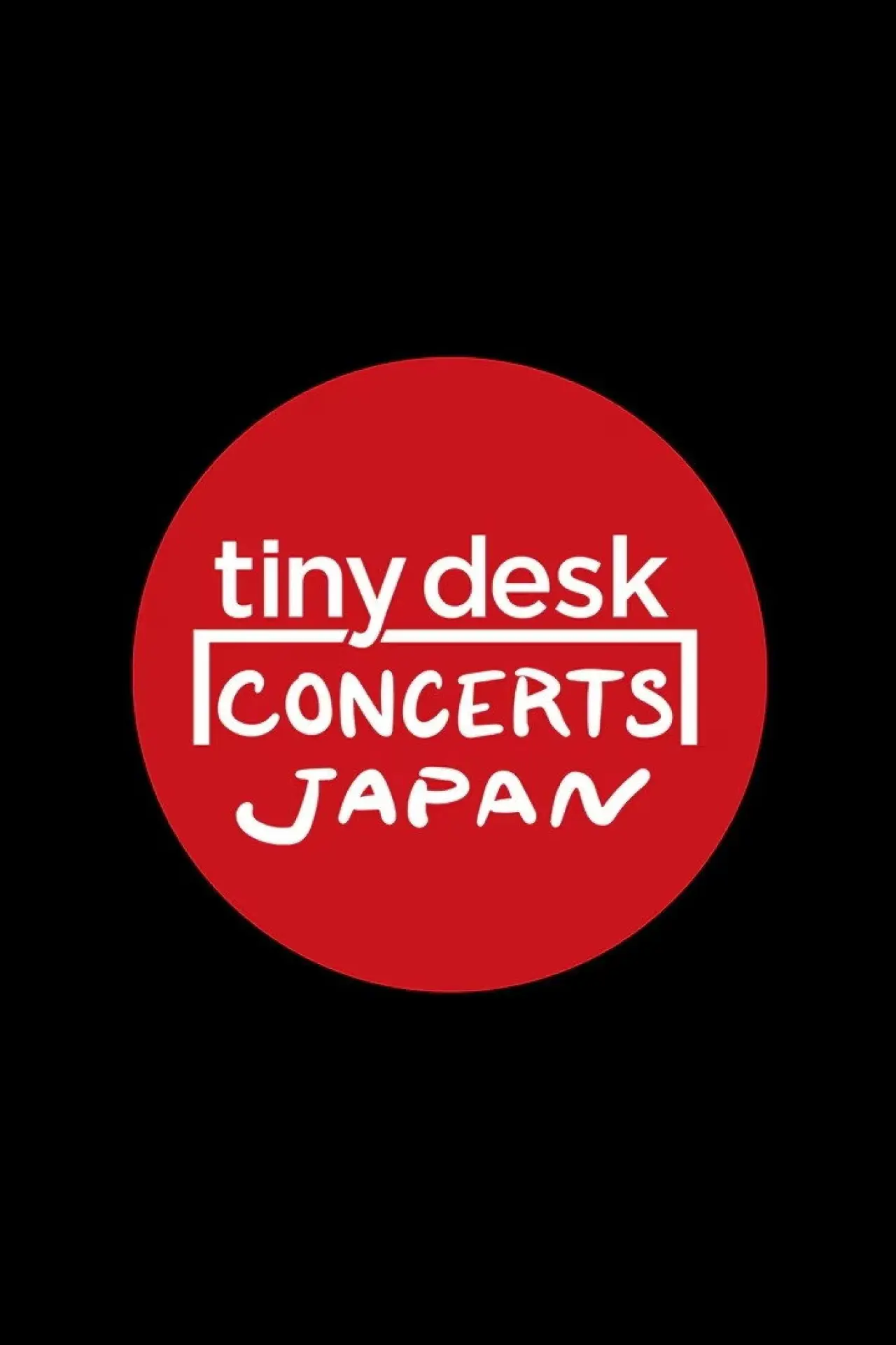 Series poster "tiny desk concerts JAPAN"