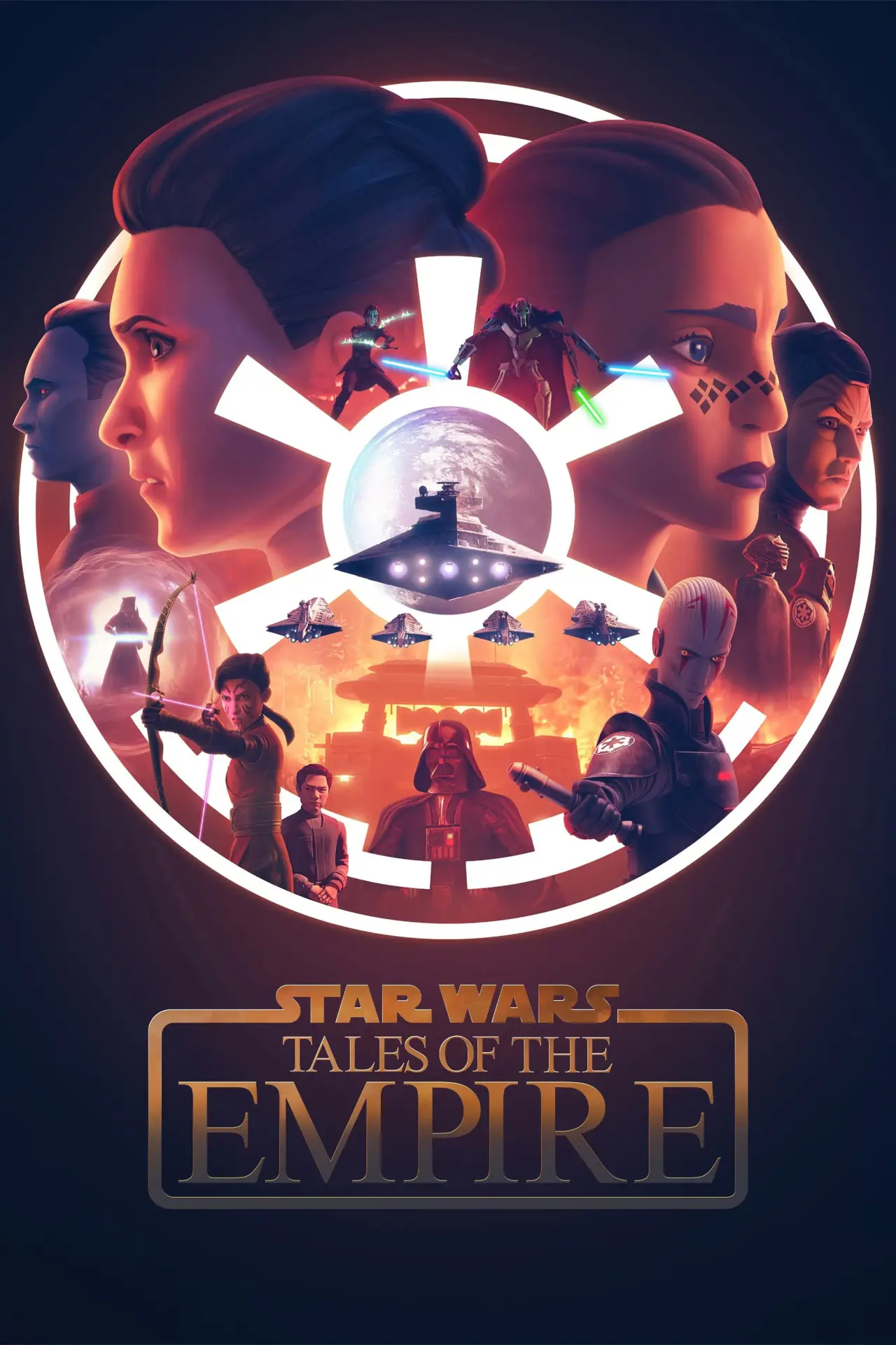Series poster "Star Wars: Tales of the Empire"