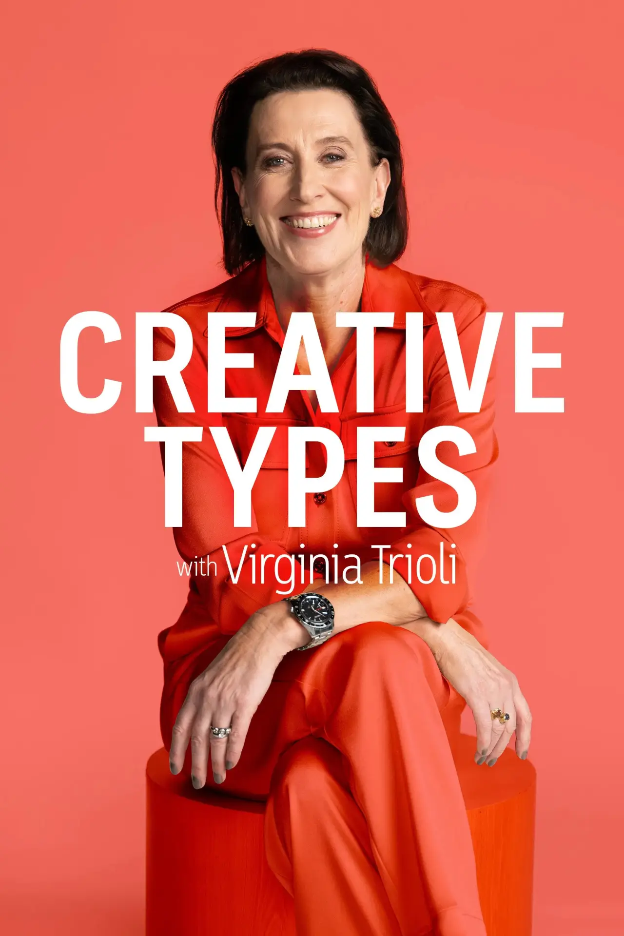 Series poster "Creative Types with Virginia Trioli"