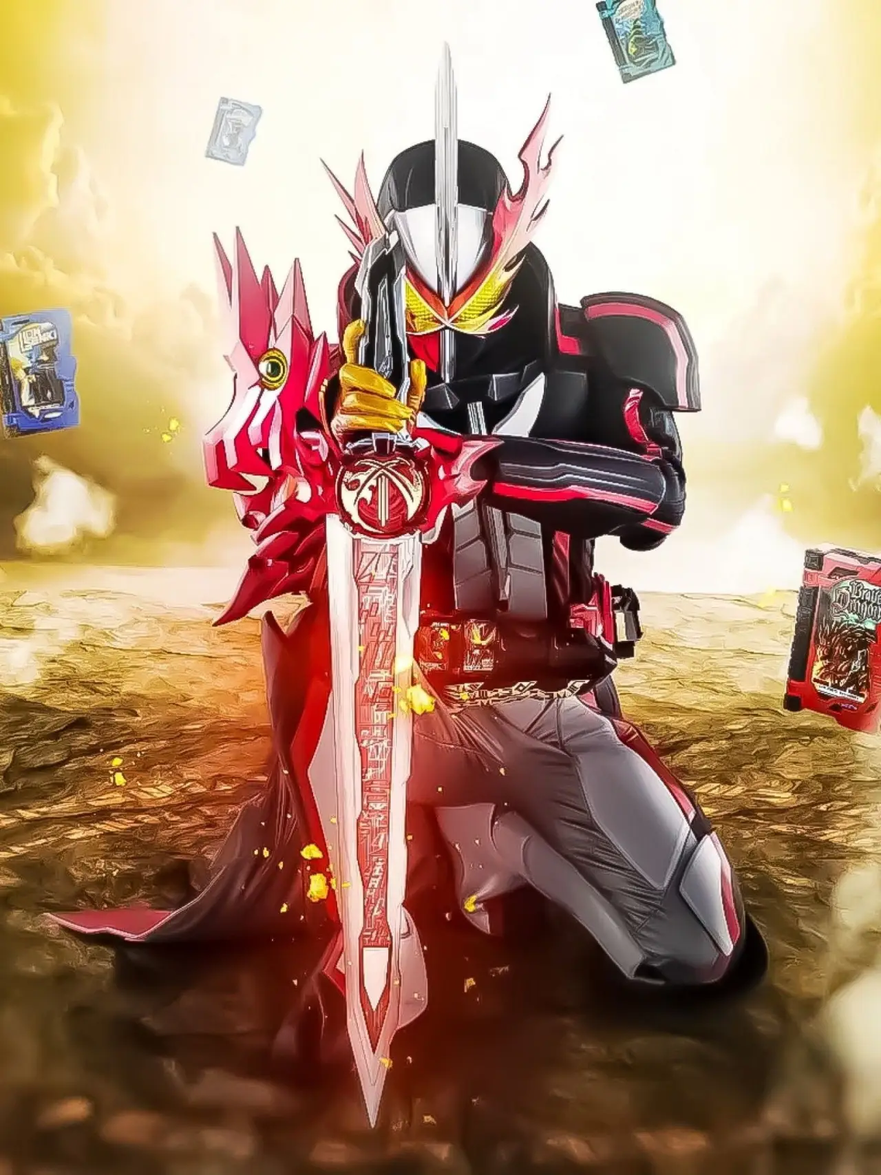 Series poster "Kamen Rider Saber"